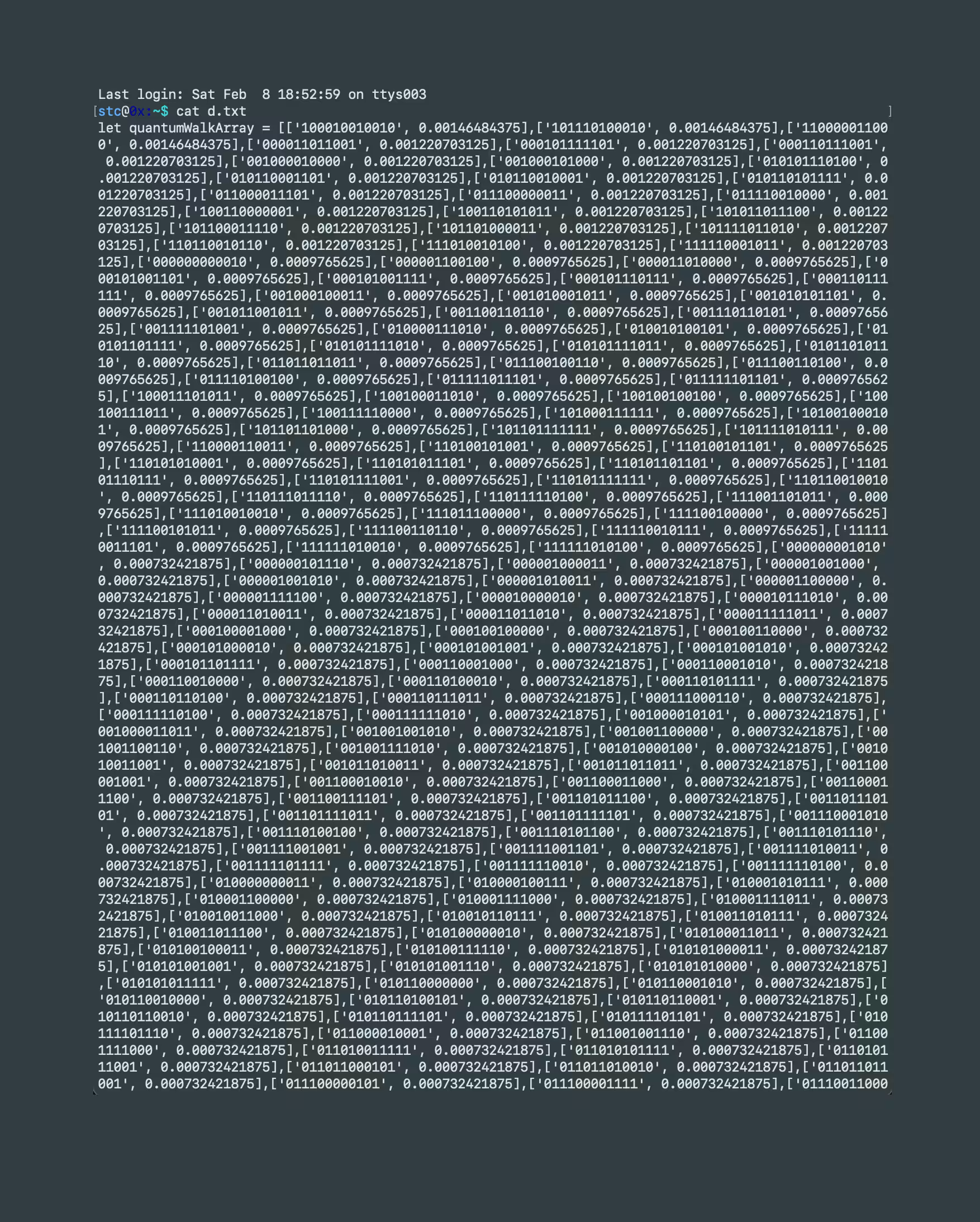 Quantum Walk / A