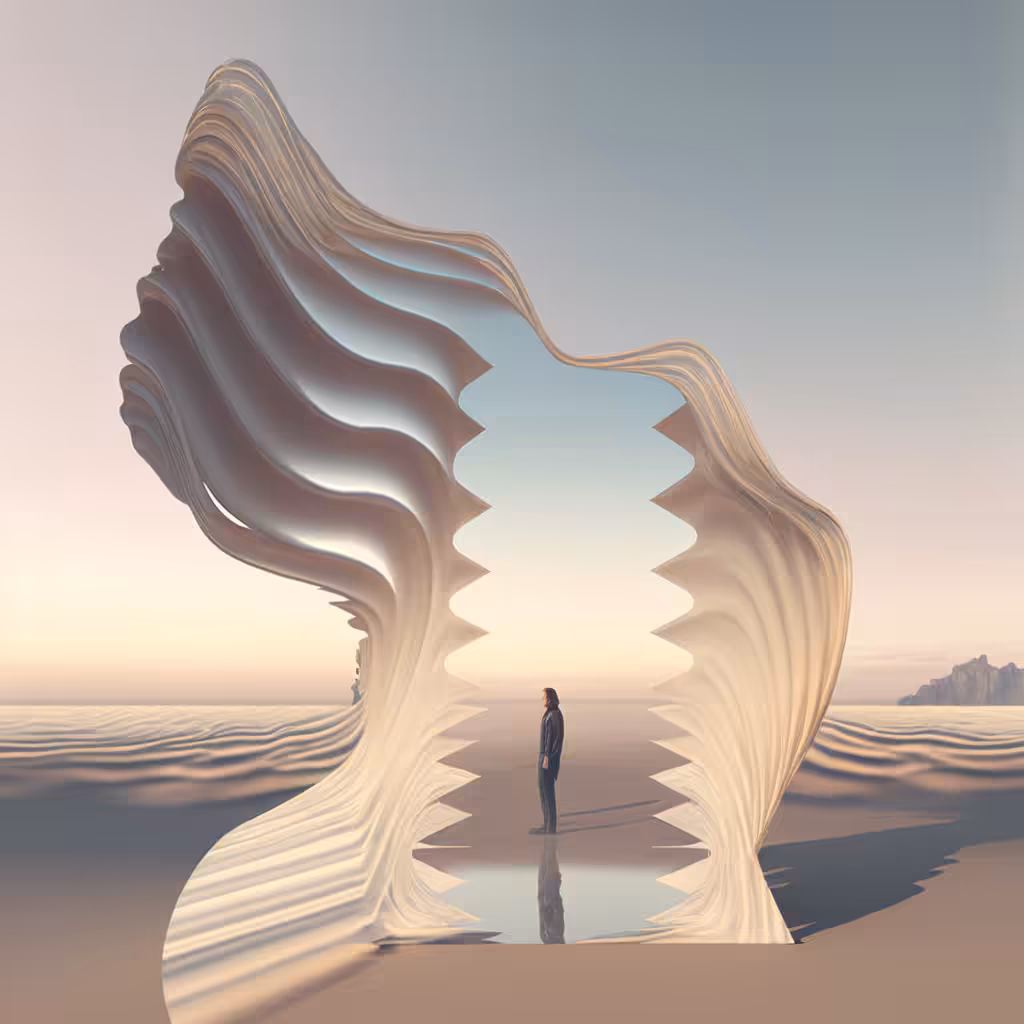 Somehow, an emptiness surrounds