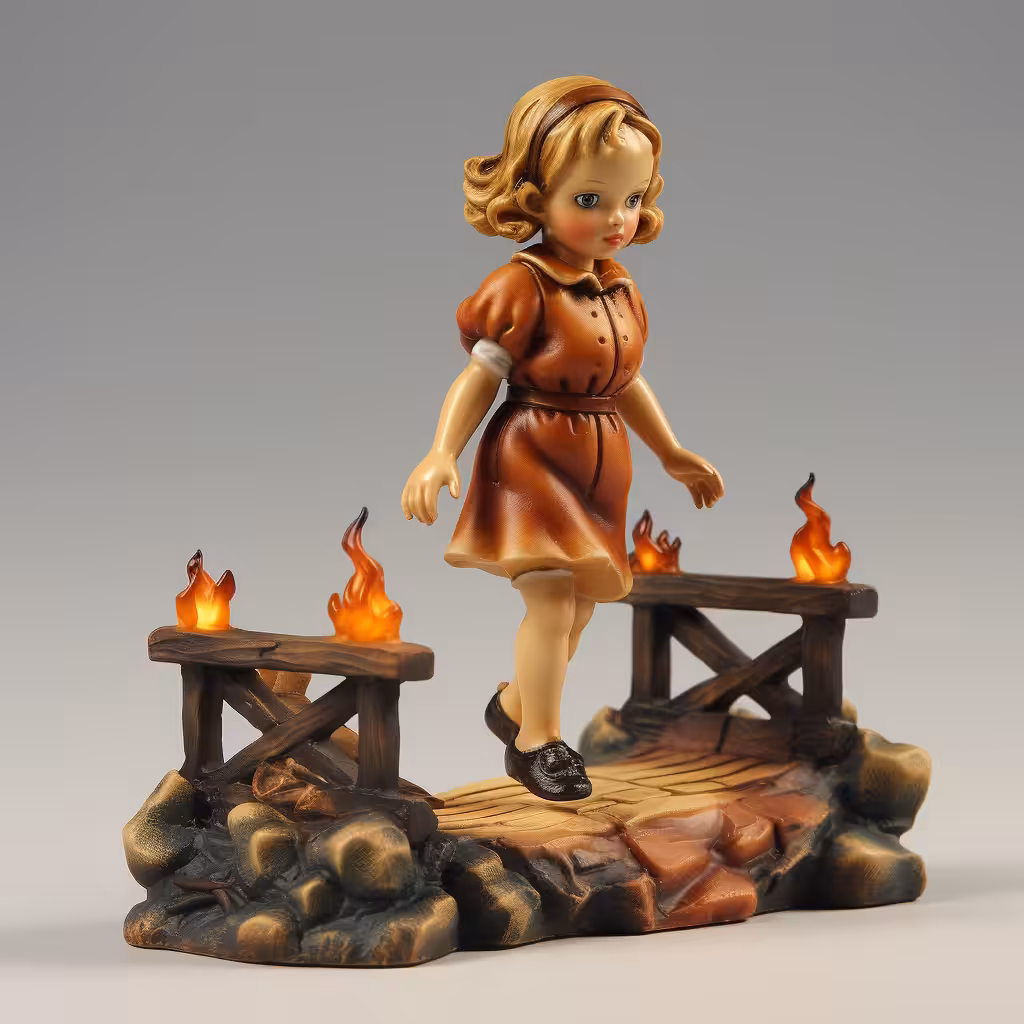 Contractual Obligations: Alpine Burning Bridge Girl