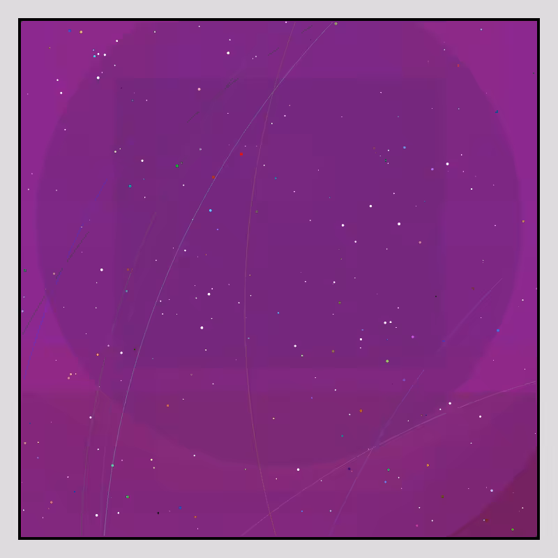 Color Field Starry B #219