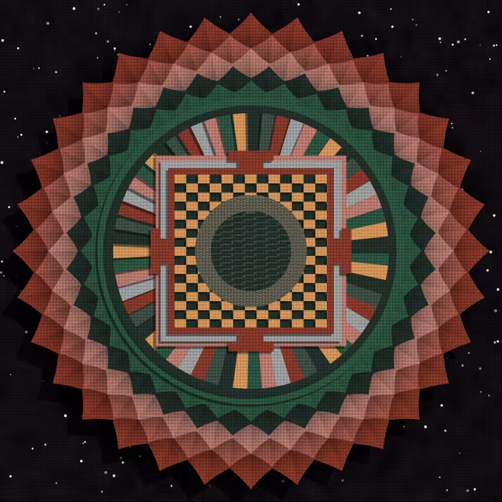 Paper Mandala #195