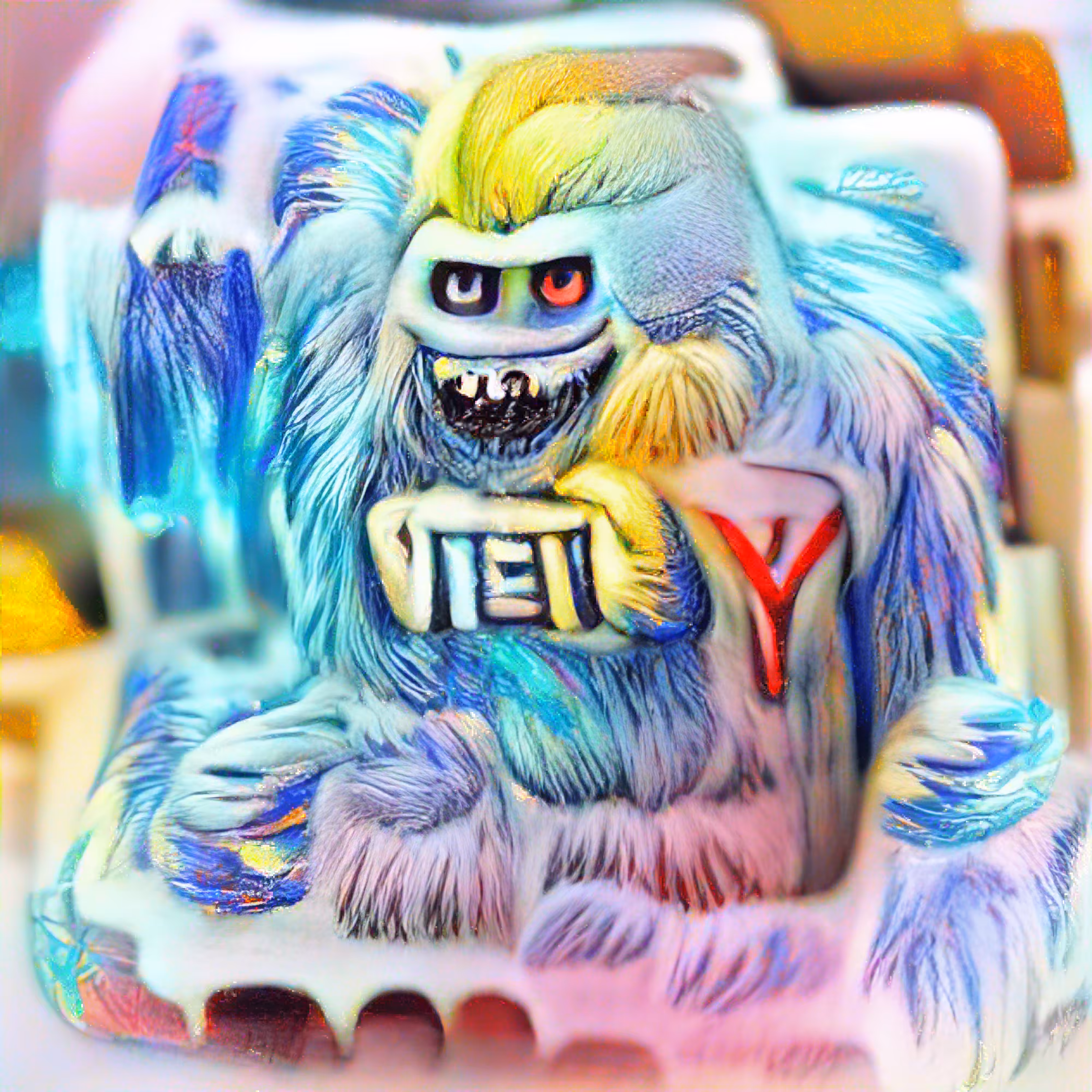 The Rainbow Yeti