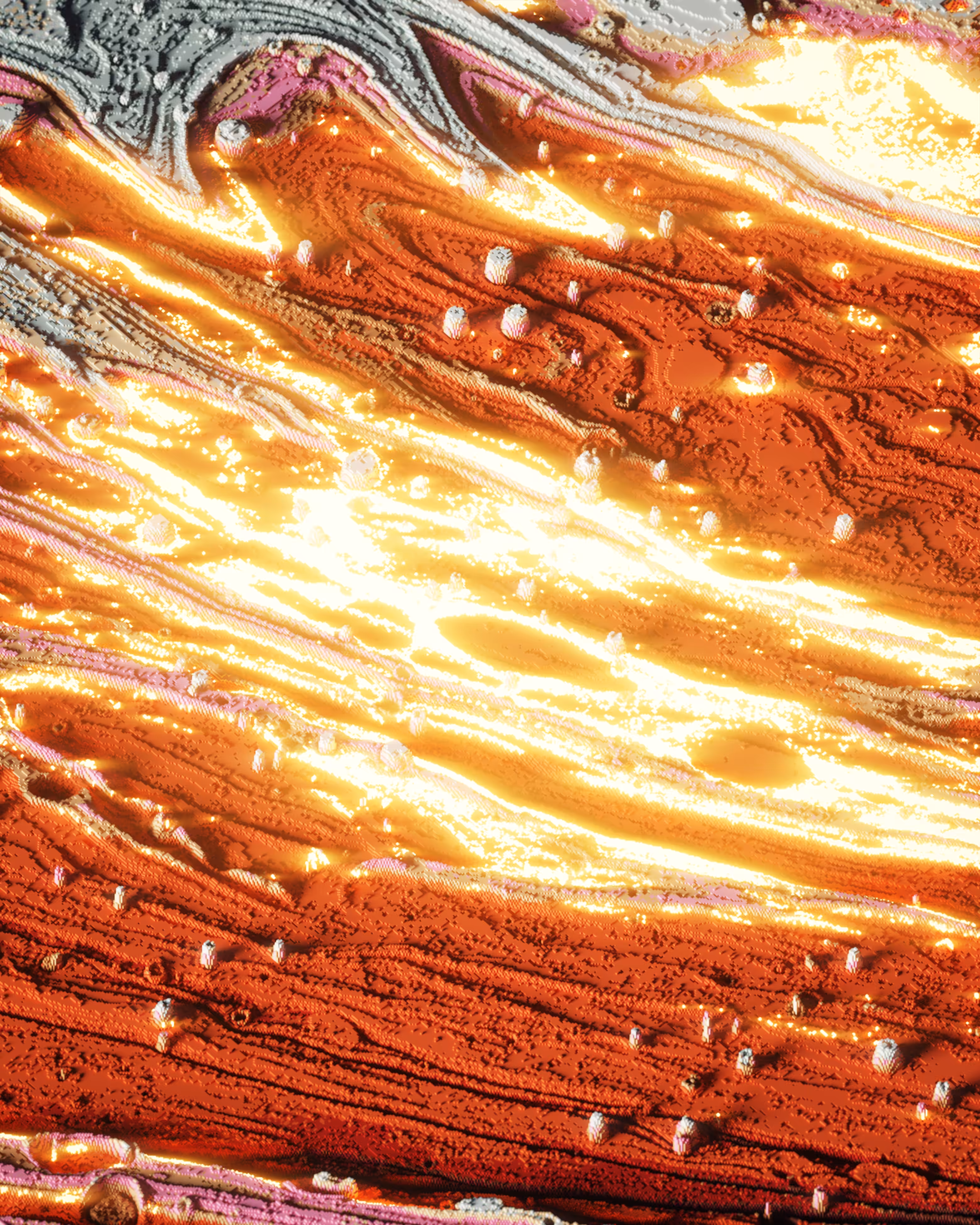 Voxel Vision: Lava