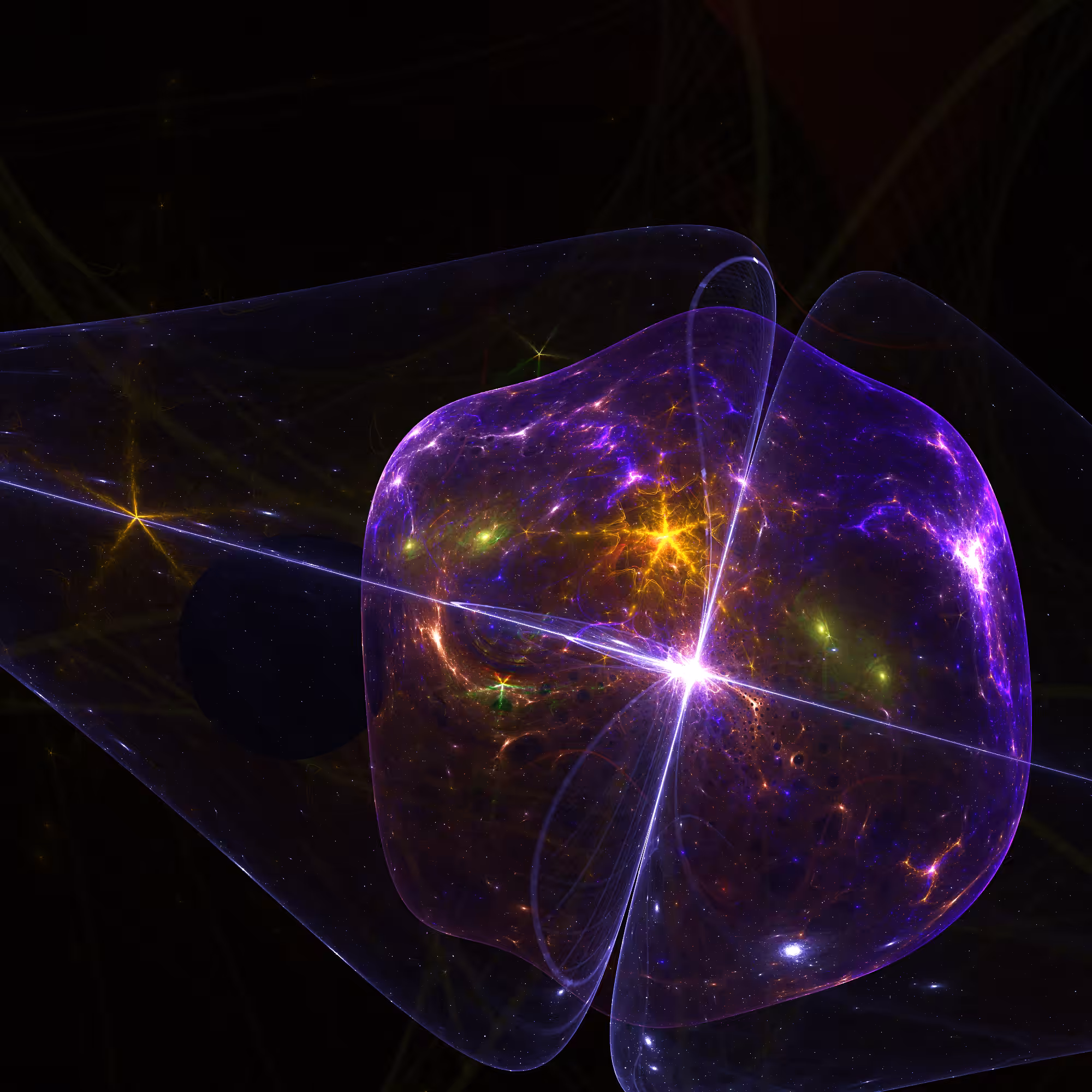 Cosmic sapphire