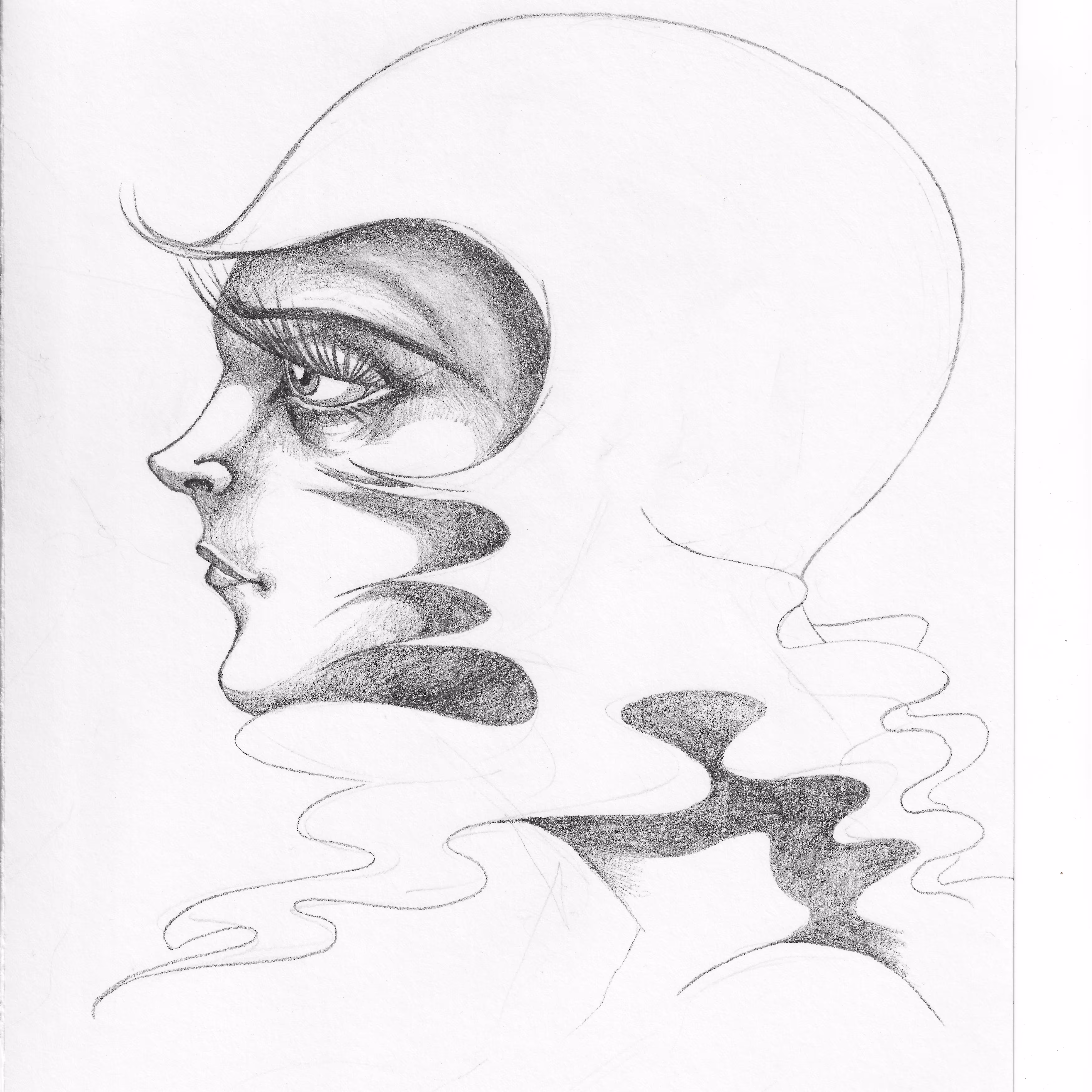 Strange Girl Sketch
