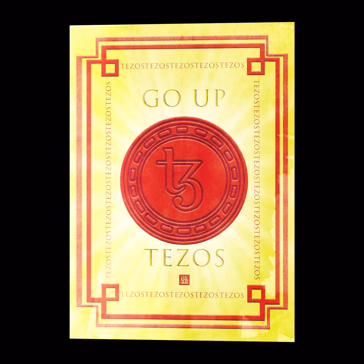 go up  tezos