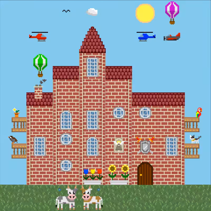 2D Mansion #924