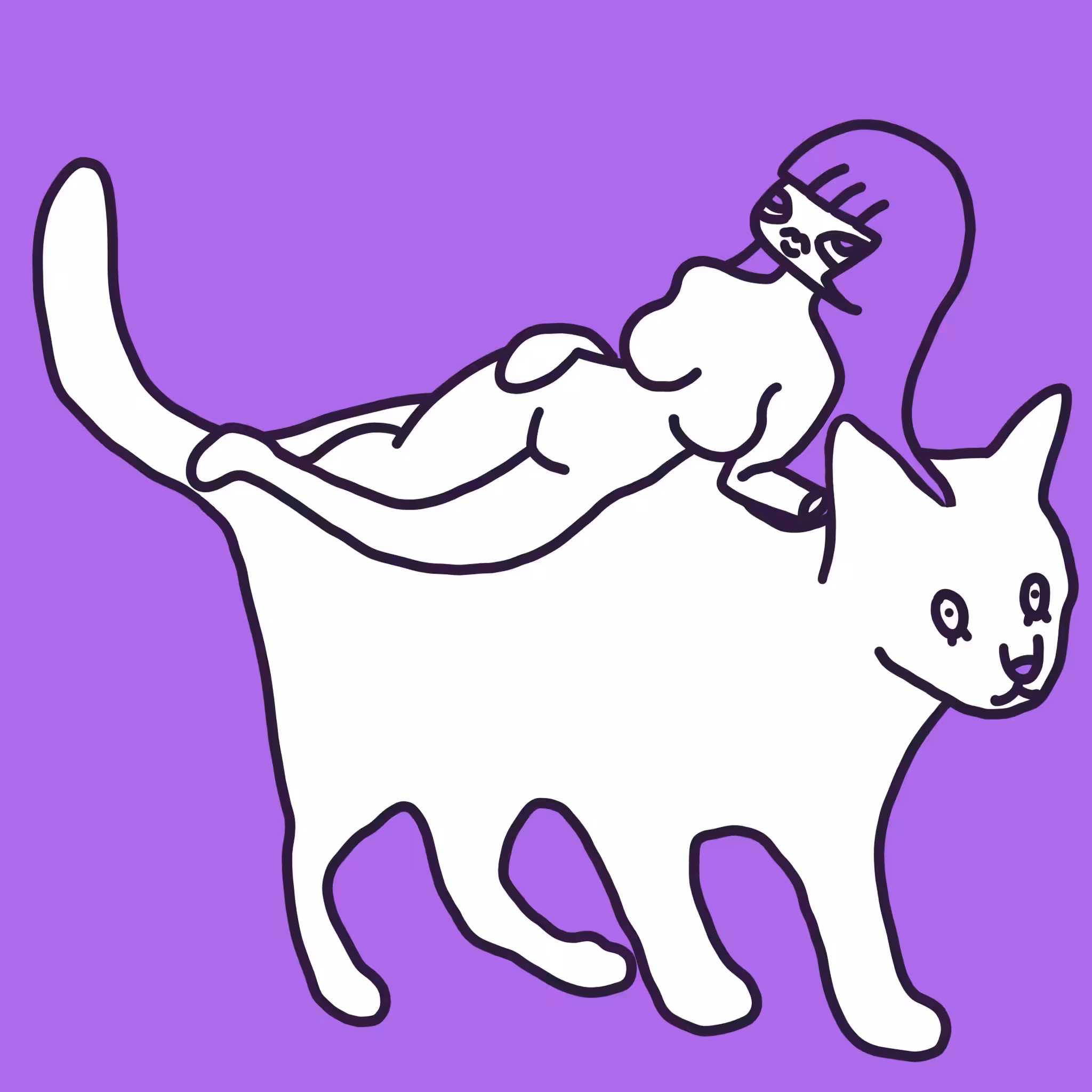 XYLLEJ x AN UNUSUAL CAT