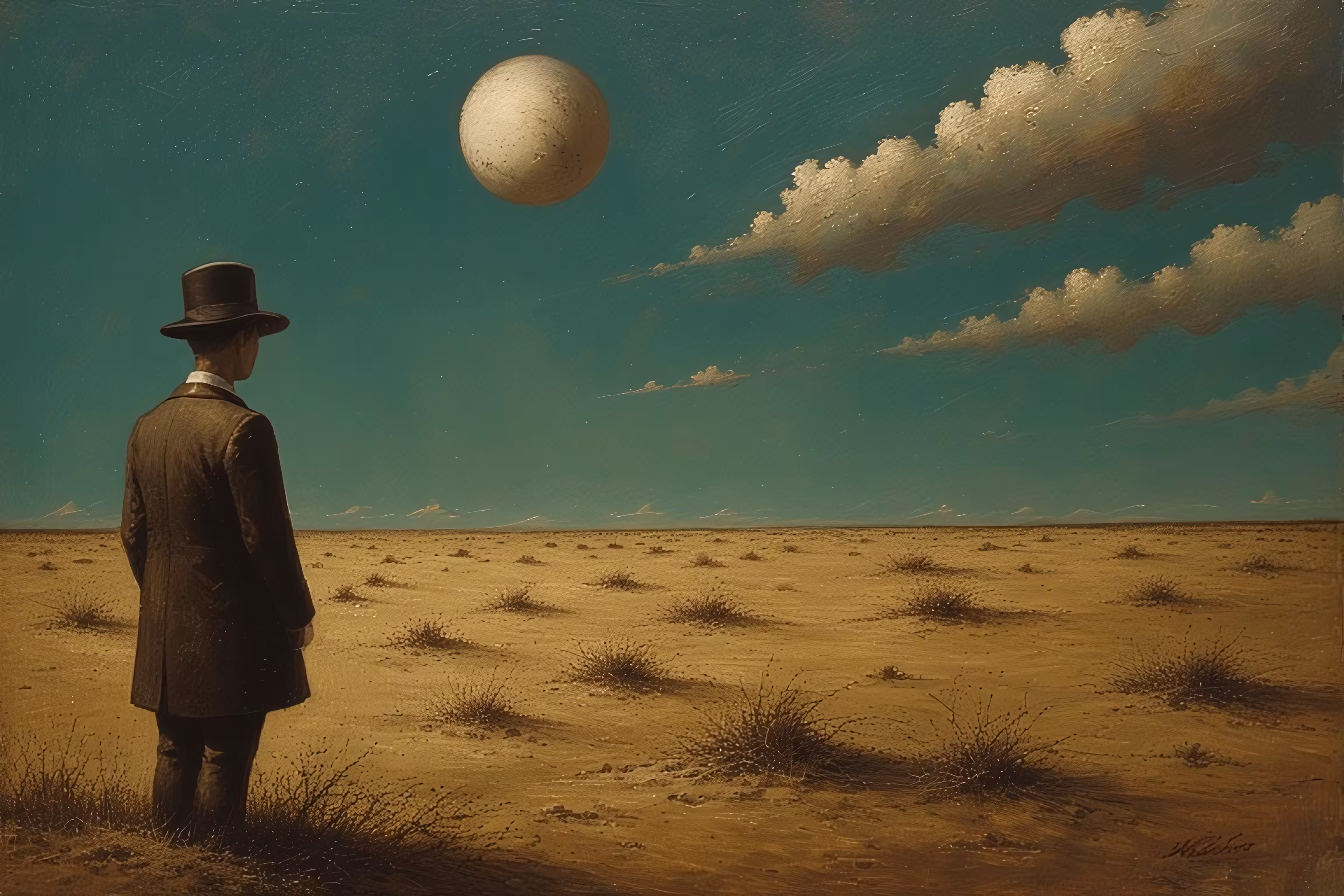 365 Brushstrokes of the Future: The Solitary Witness