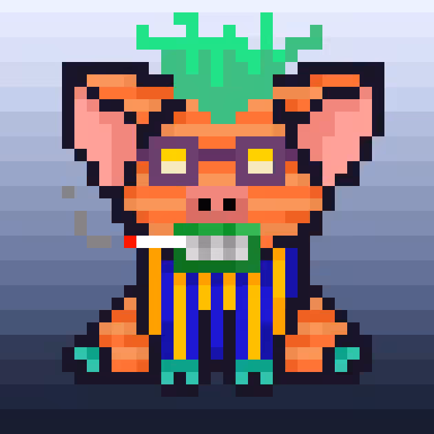 Punk Pig #01329 