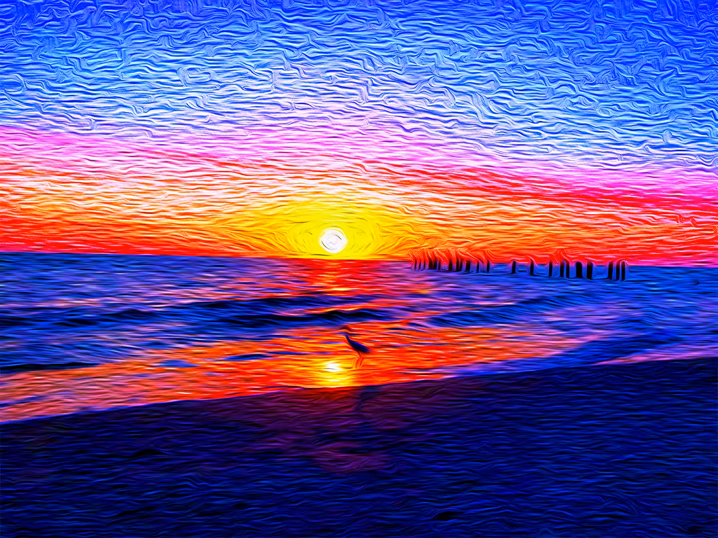 SERENE SUNSET