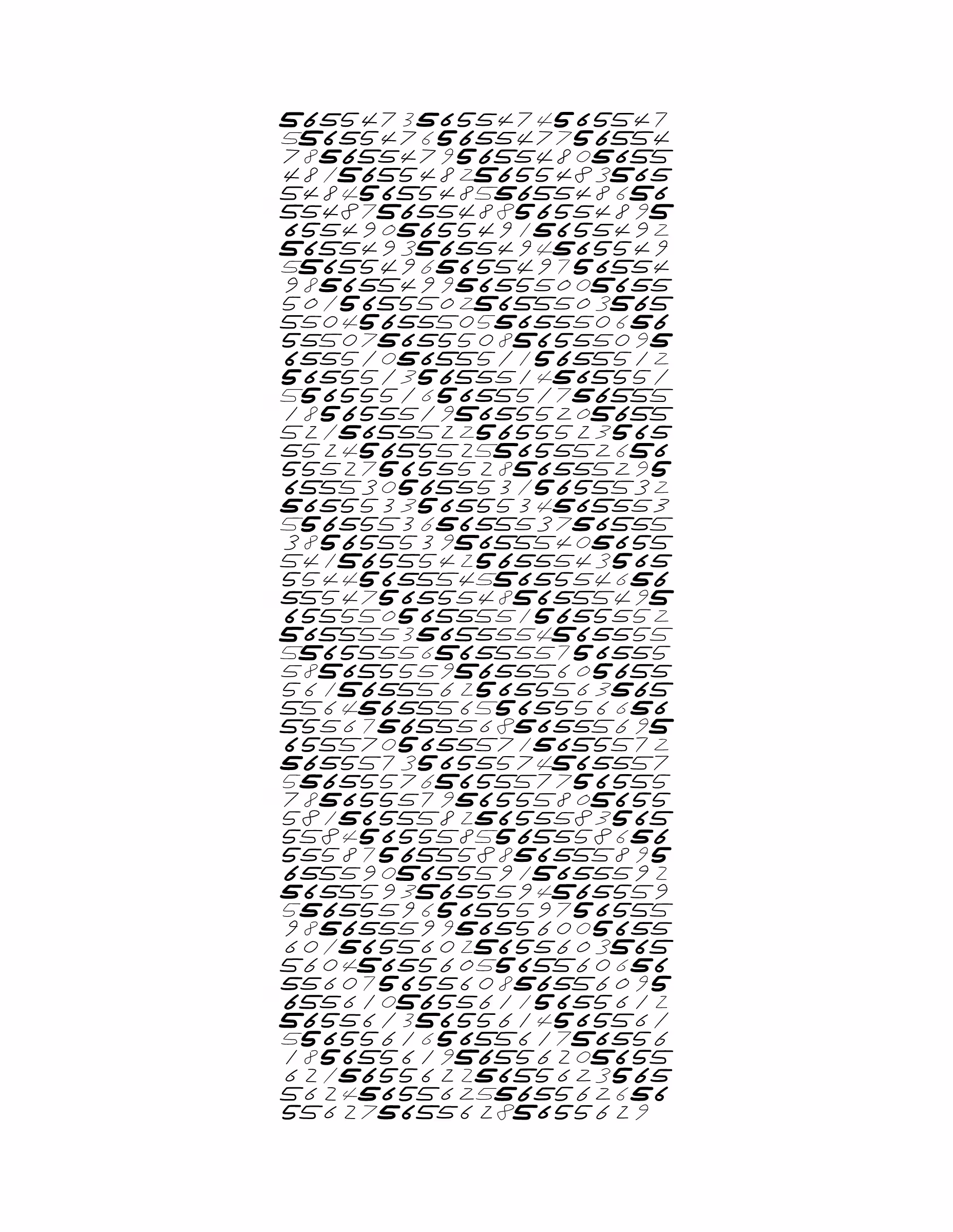 Endless (5,607,250 to Infinity) #143