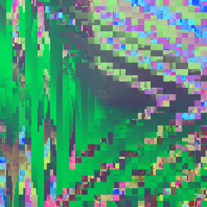lluvia de pixeles #4