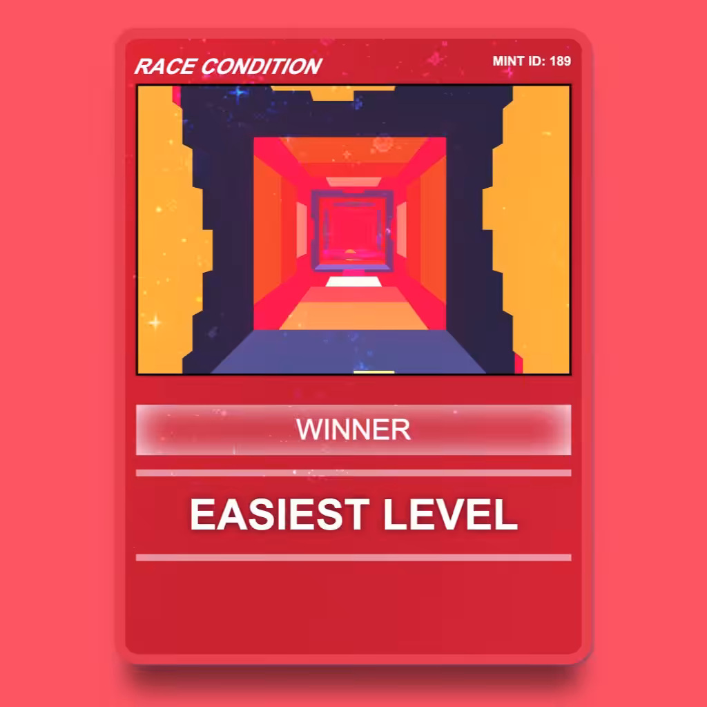 Easiest Level – Race Condition Winner