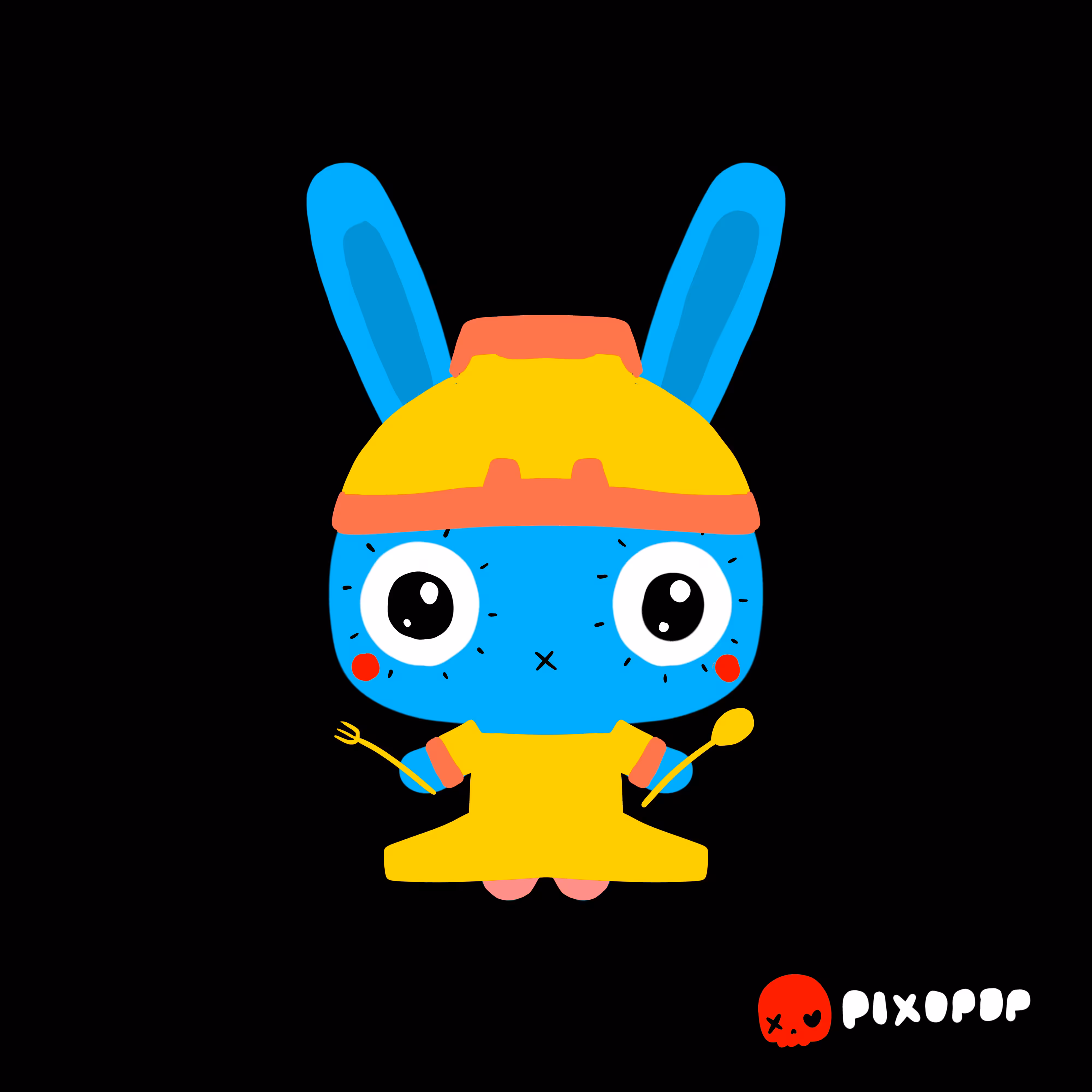 PIXOPOP CUTIES: Stitch Bunny #89