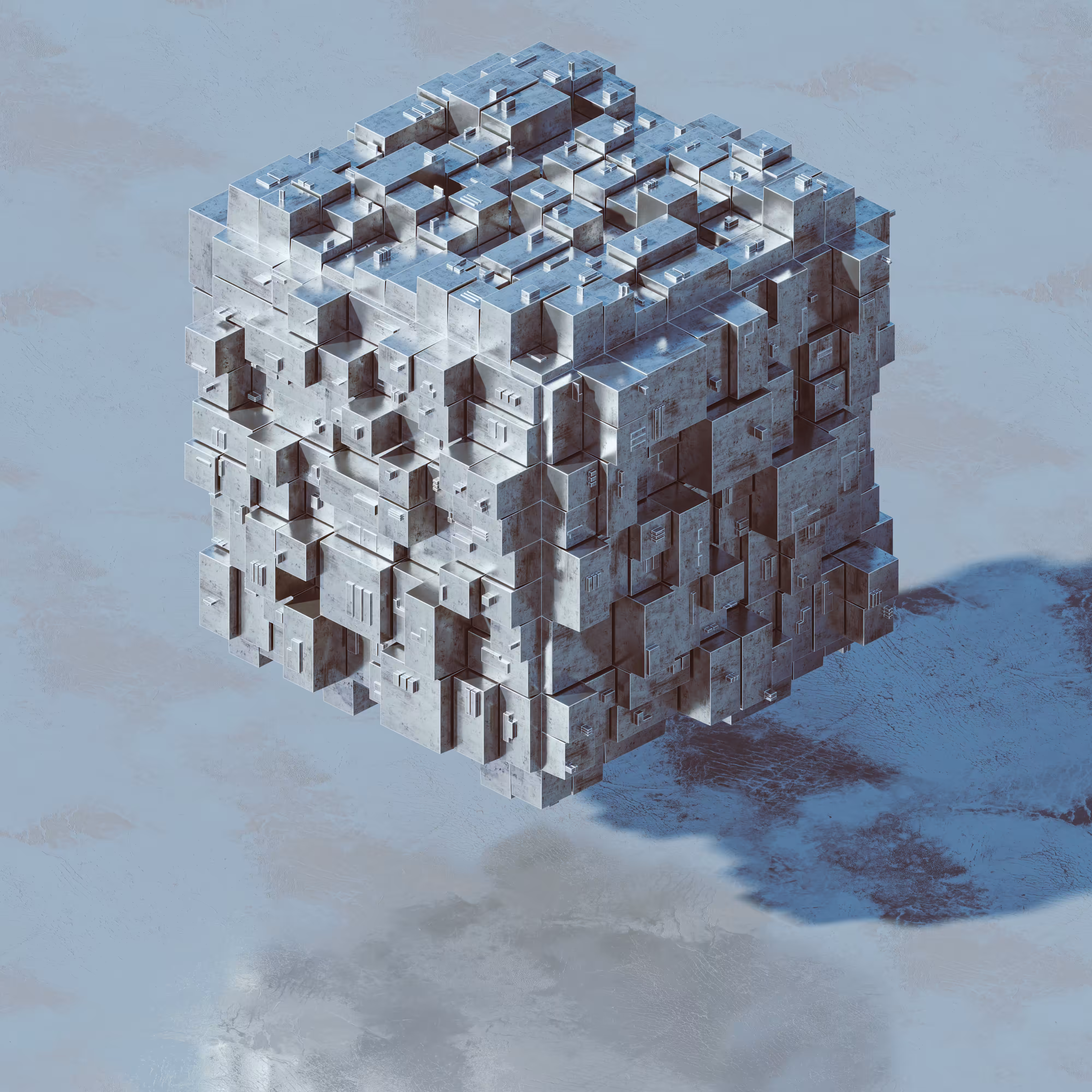 The strange shape of the cube