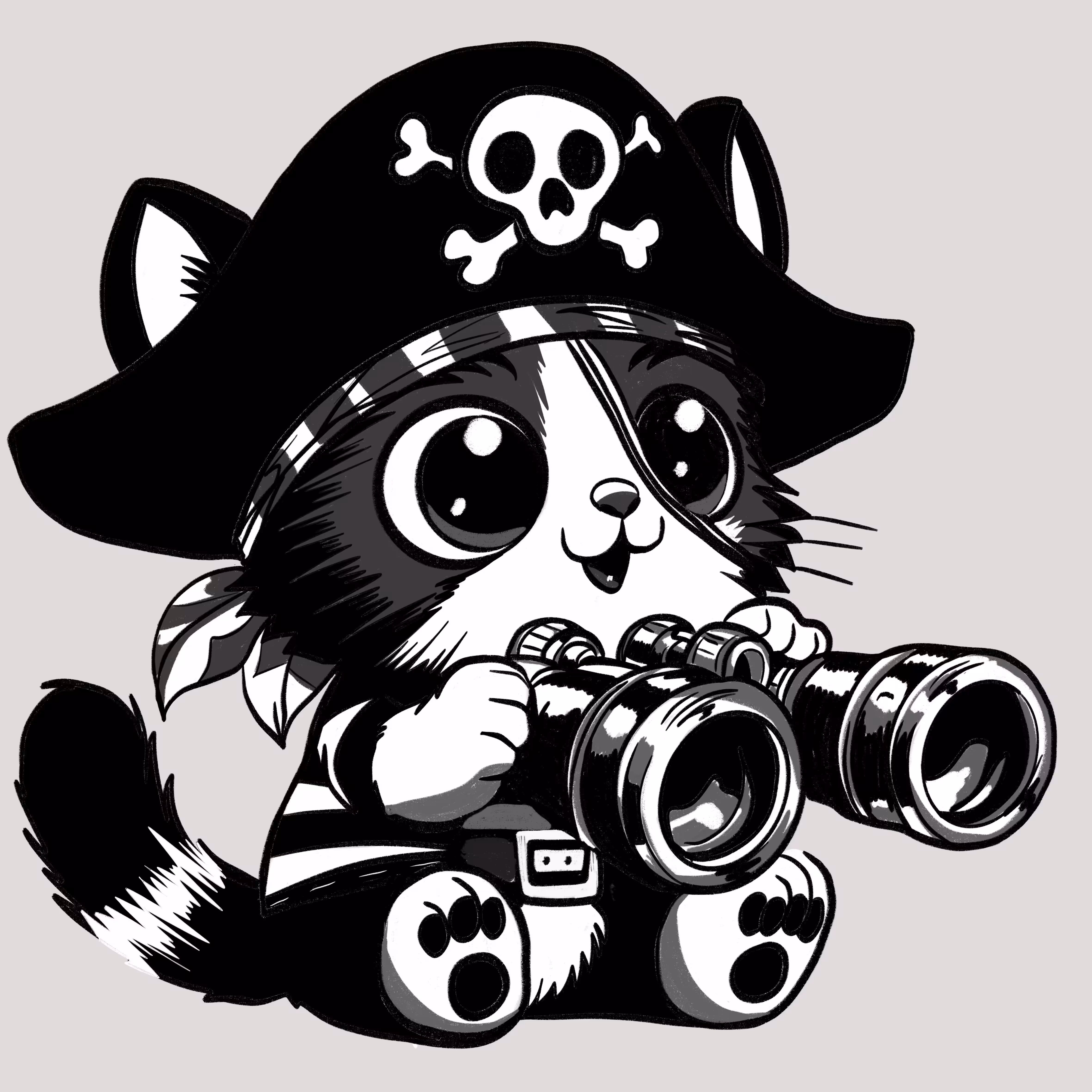 Inktober 2024: Binoculars