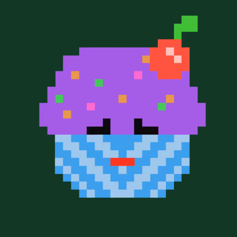 Pixel Cup cake #1