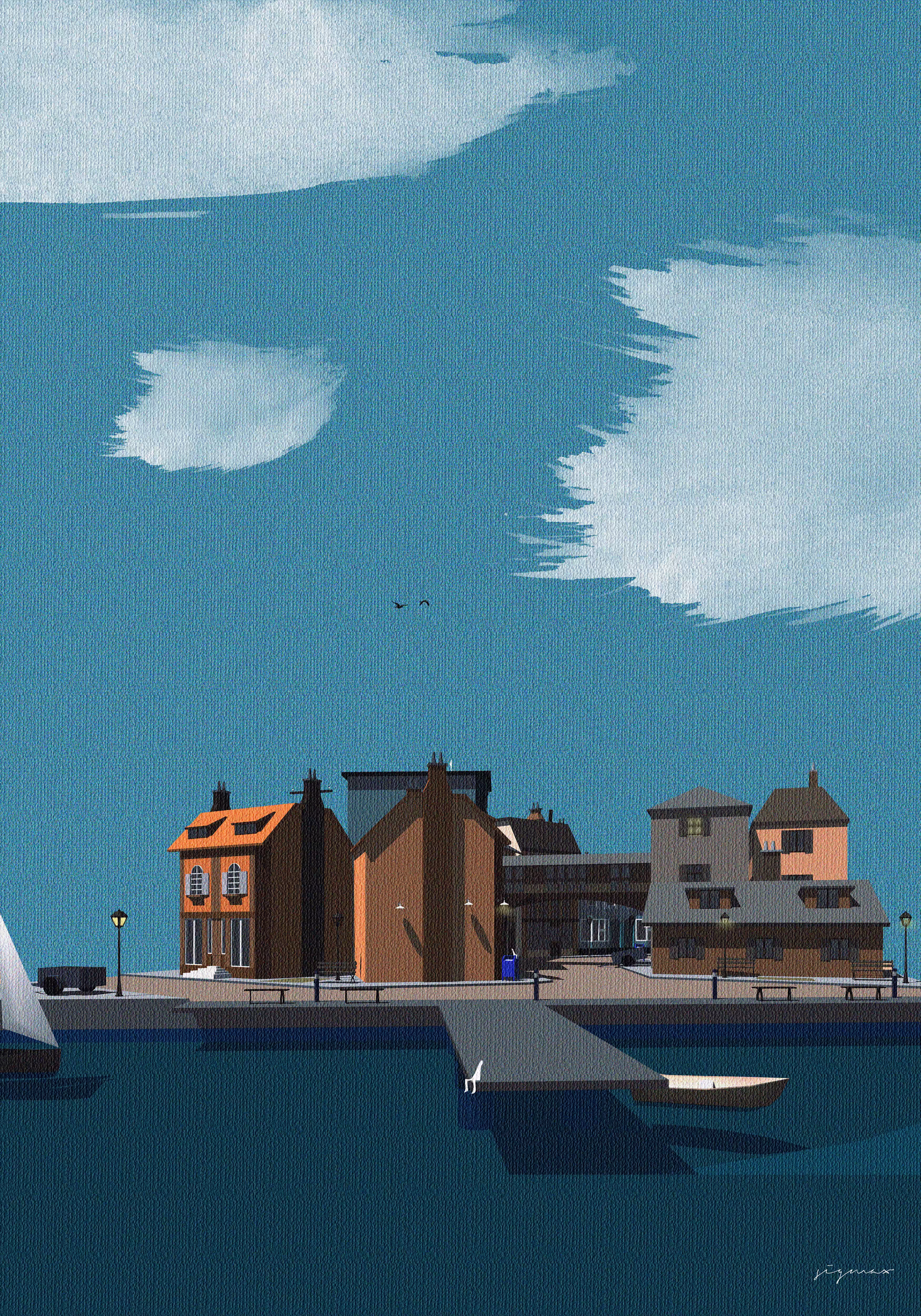 A  Day By The Pier  #02