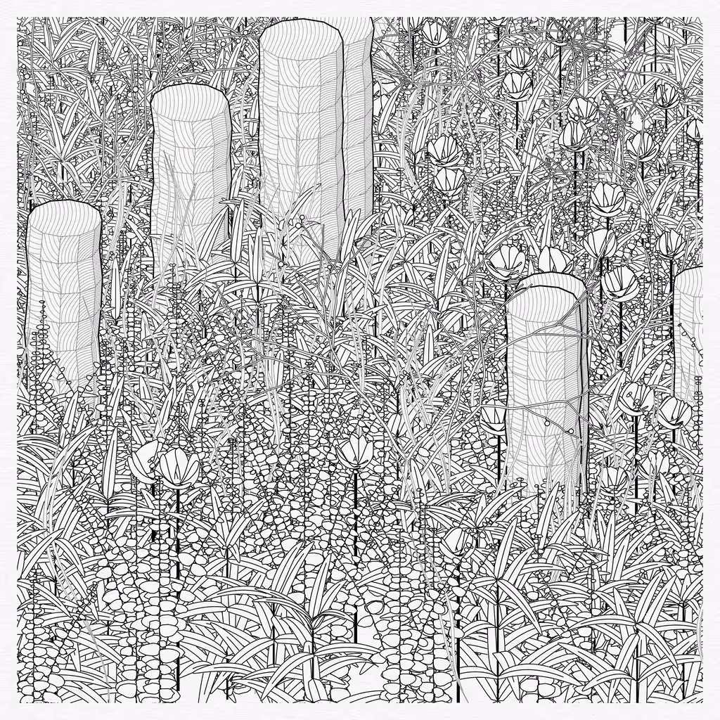 Garden, Monoliths #211