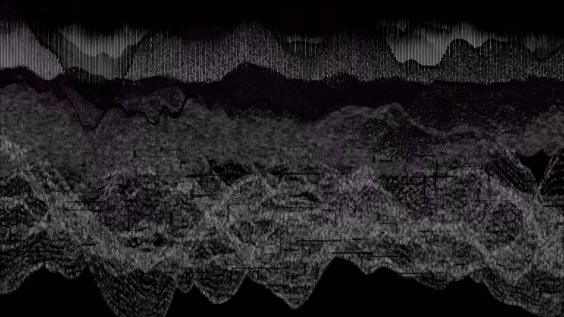 Pixel rain in a data landsacape #184