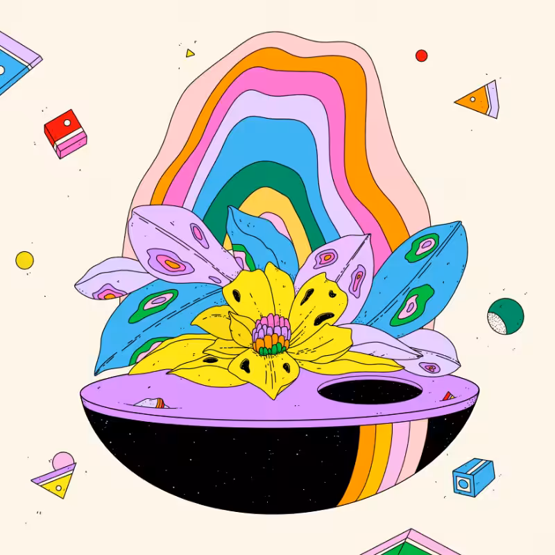 🌈🌴🪐 #110