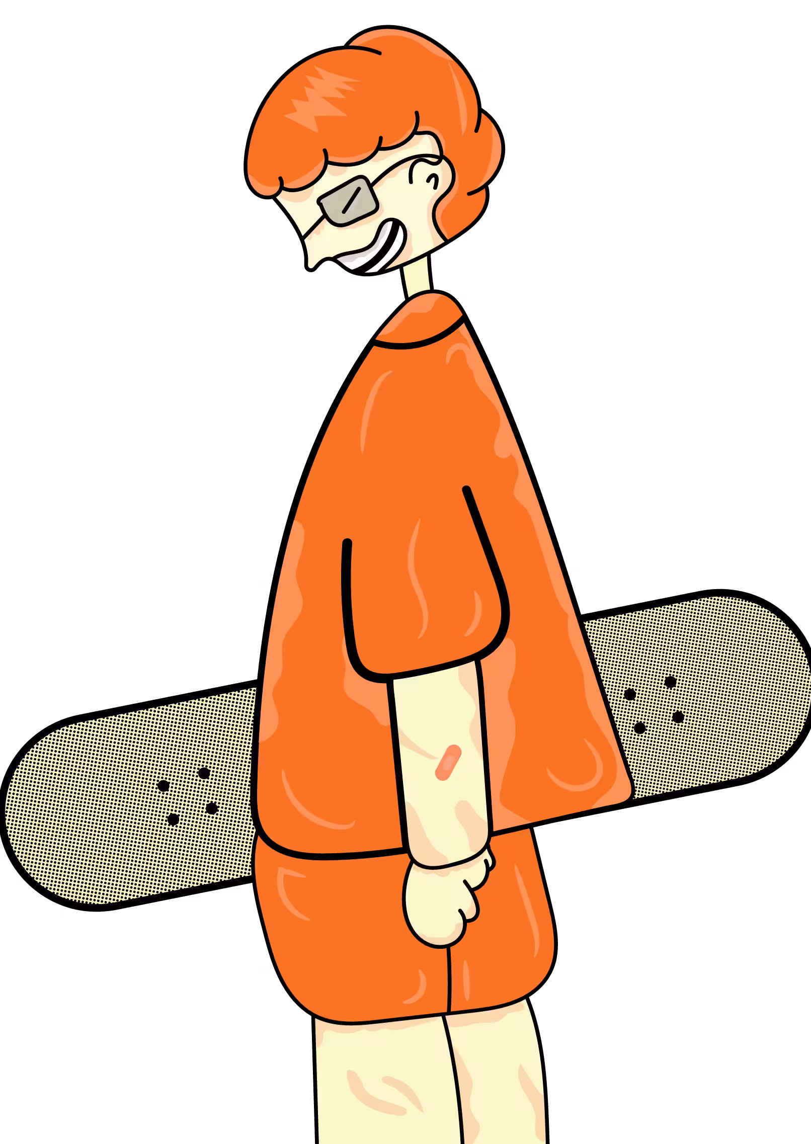 My little rebel Skater