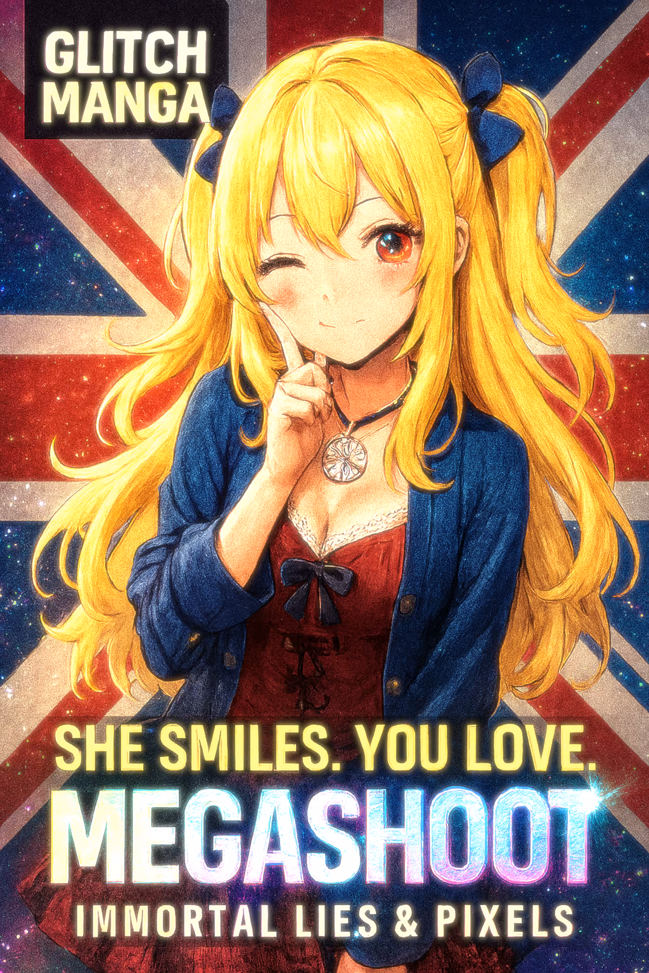 Megashoot.exe // Artnite Drop: She smiles. You love. MEGASHOOT seals the myth.
