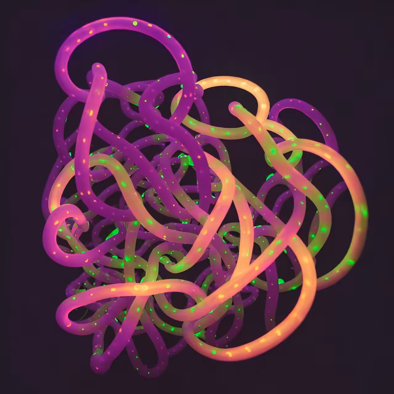 Ropes in dark