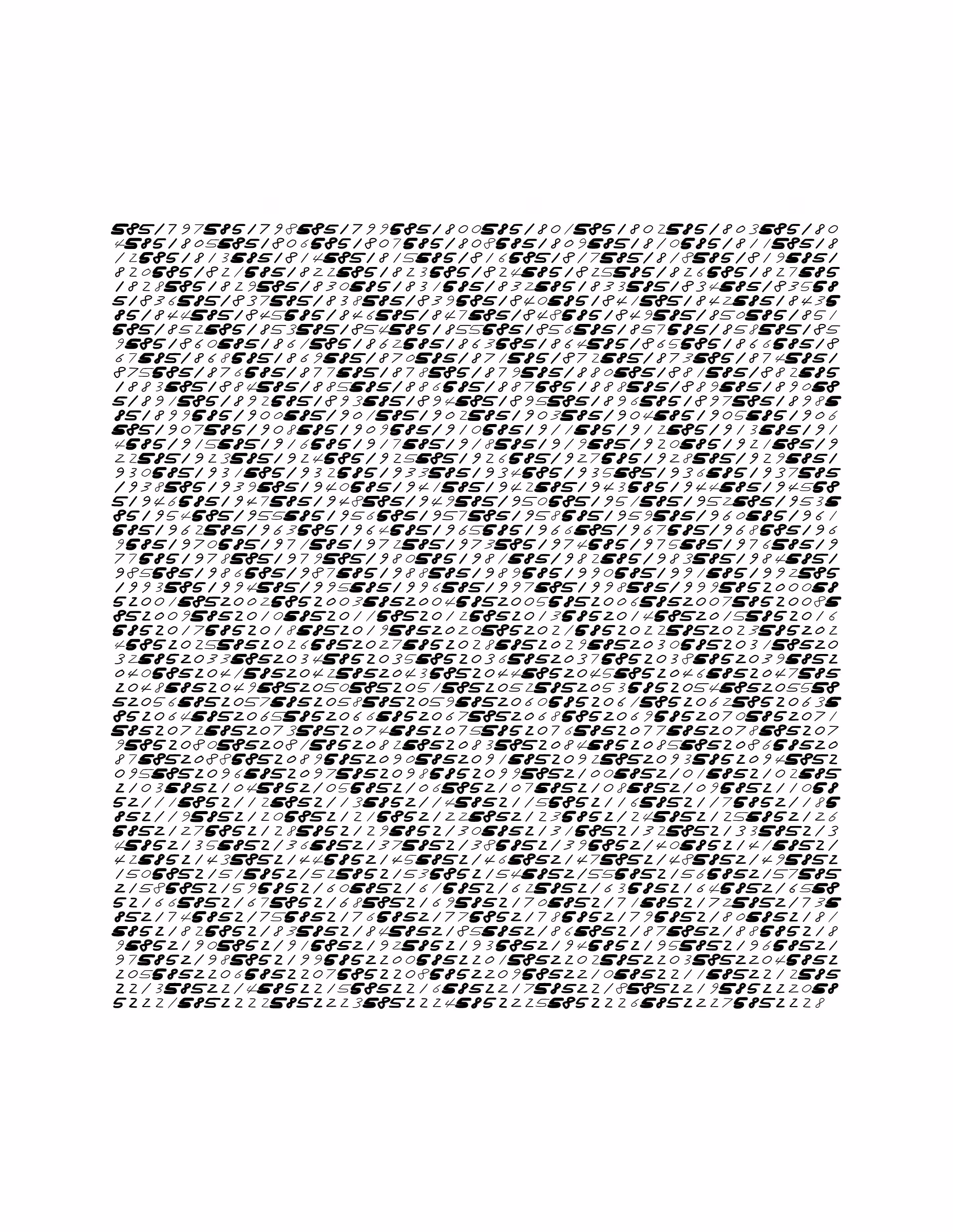 Endless (5,607,250 to Infinity) #834