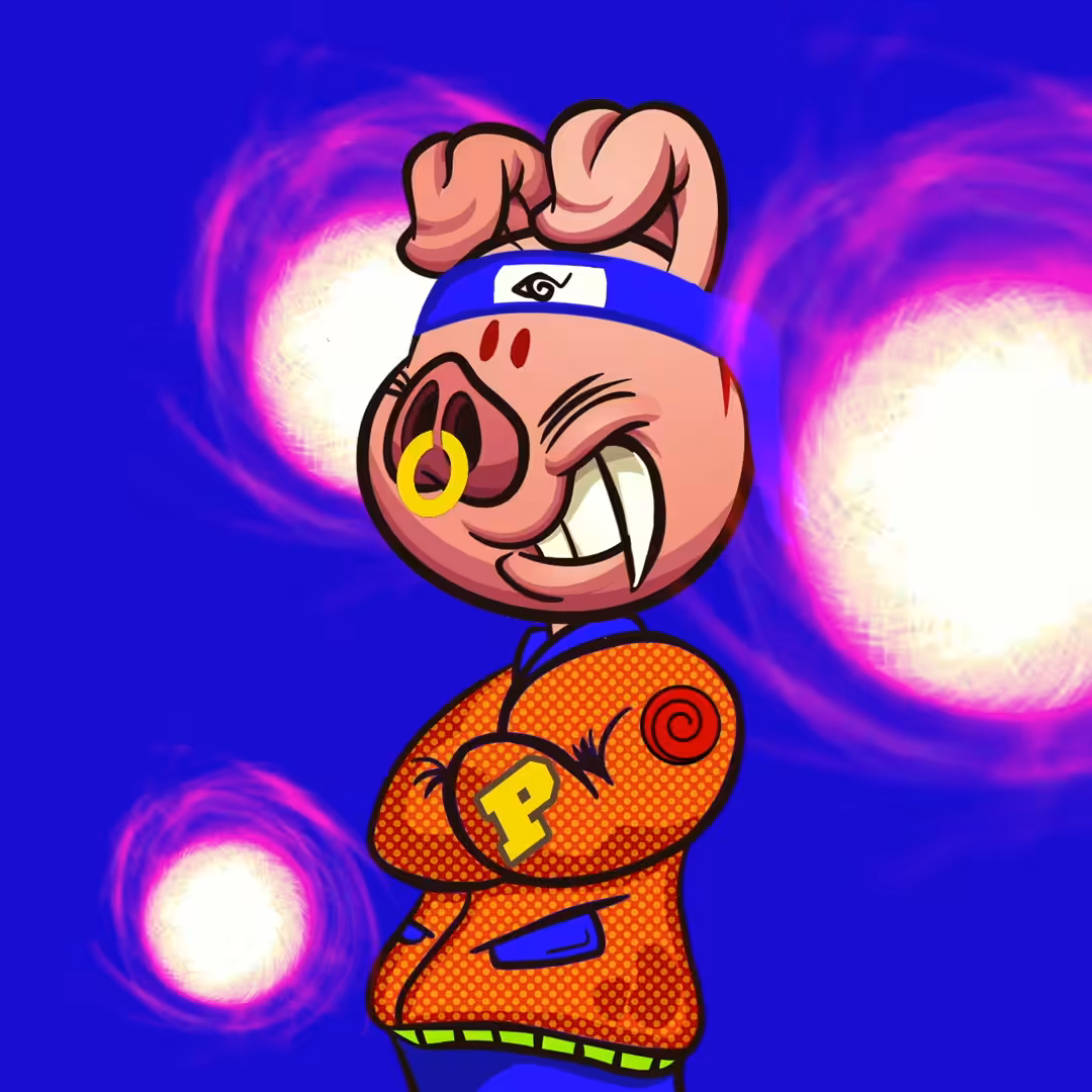 PIG AS NARUTO