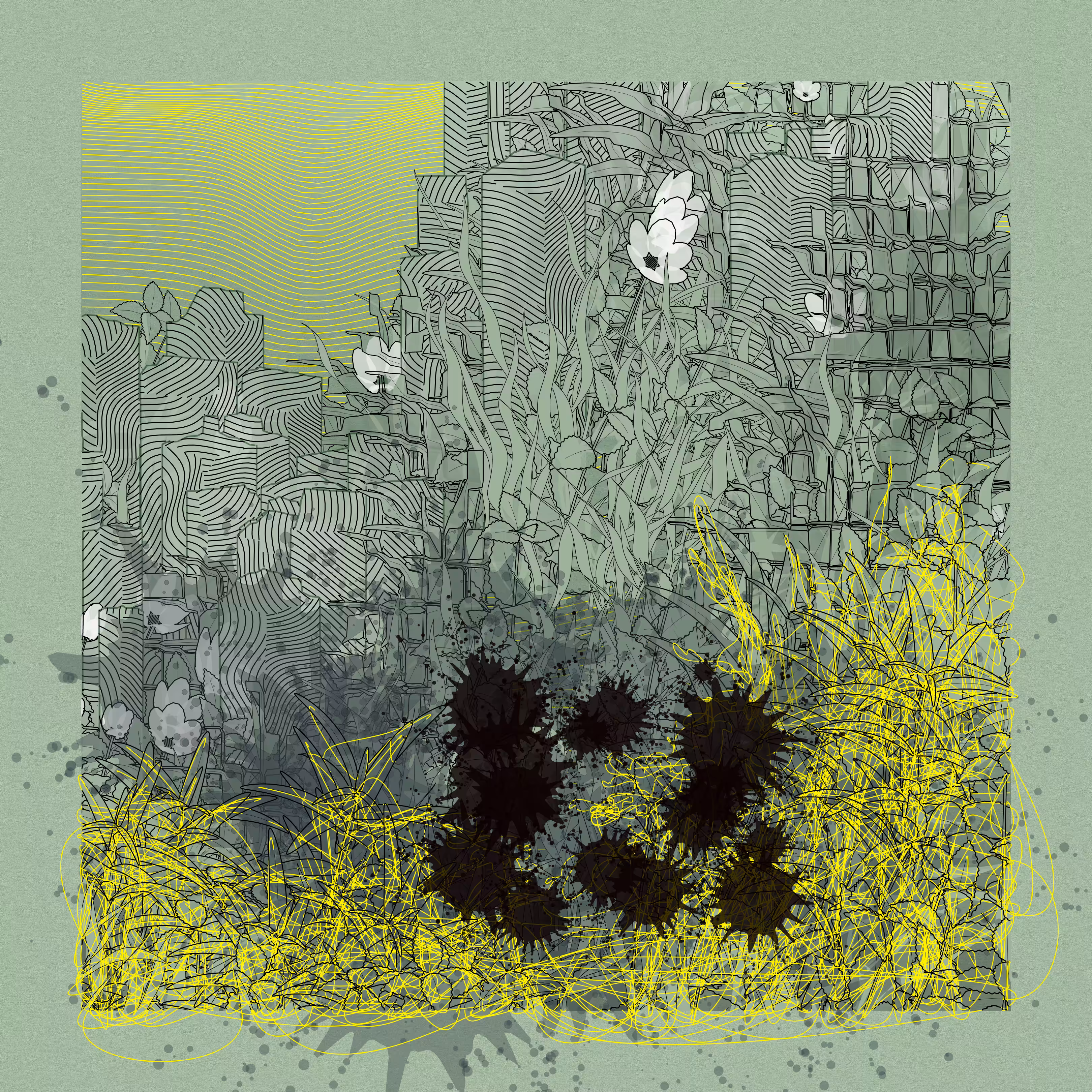 Landscape with Carbon Capture #4777