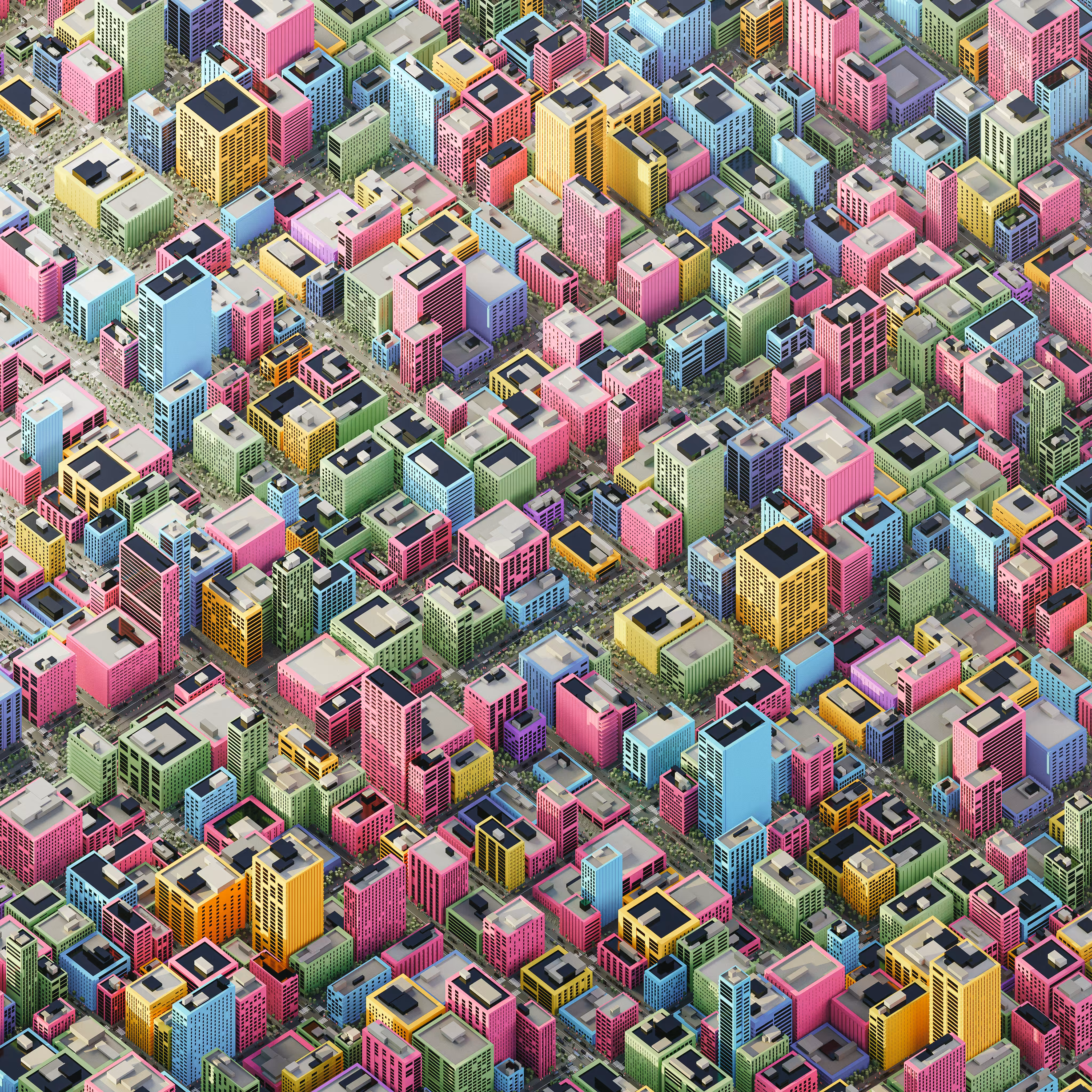 Happy neighborhood