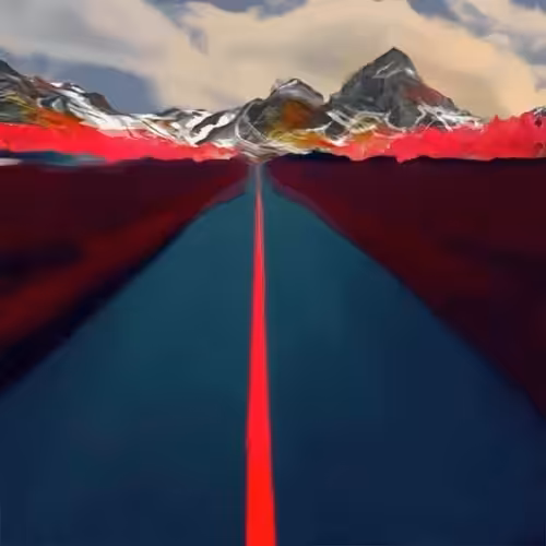 Generated Glitch Landscape #51