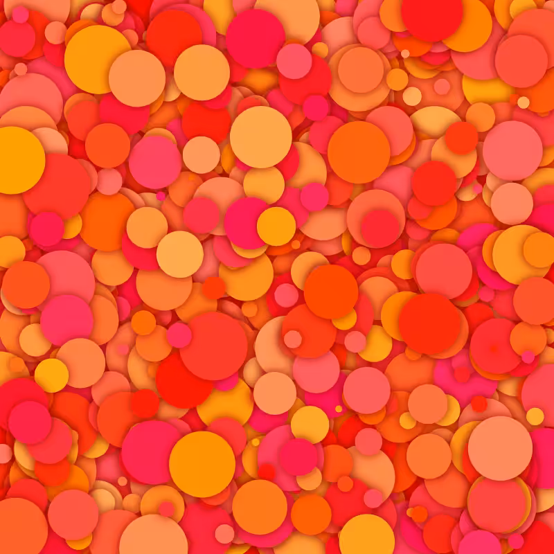 Circles in red tones 🔴 #2