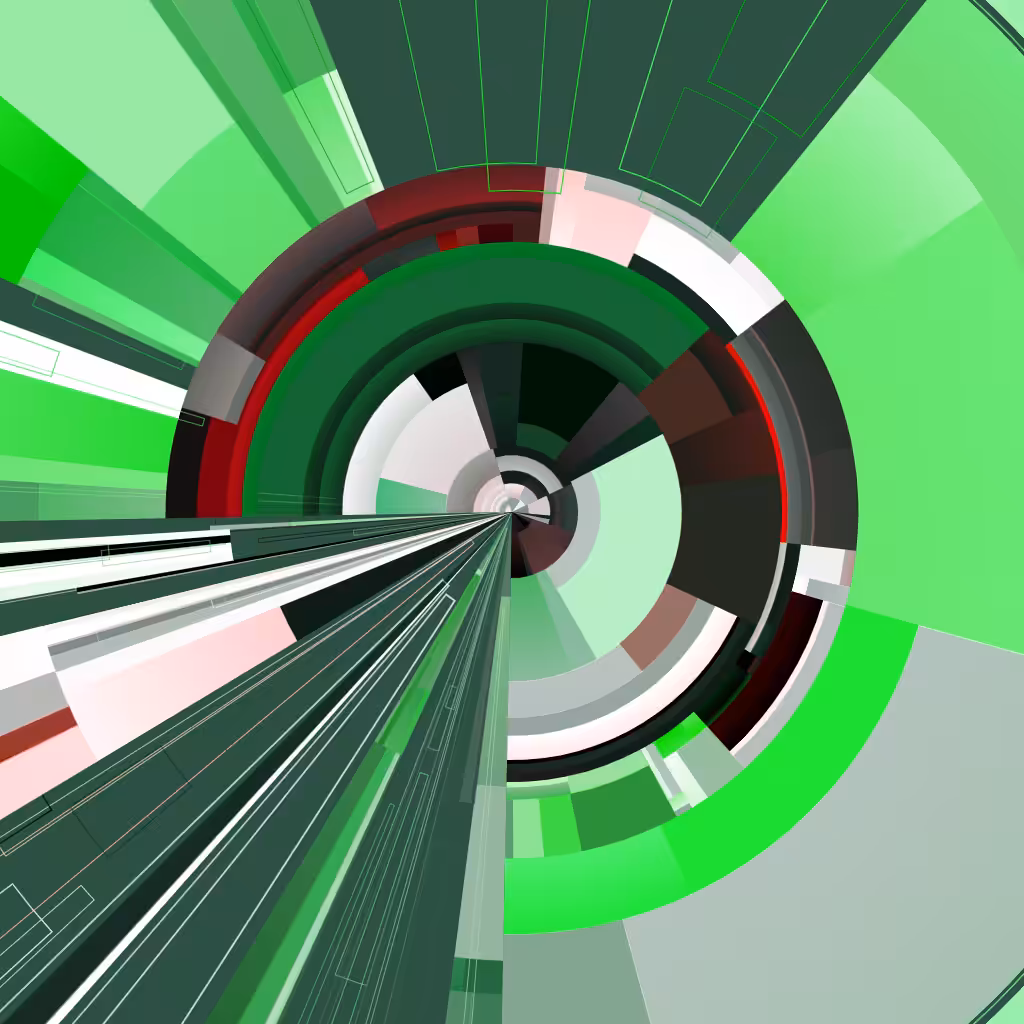 Block 2¹⁰ - Green & a little red