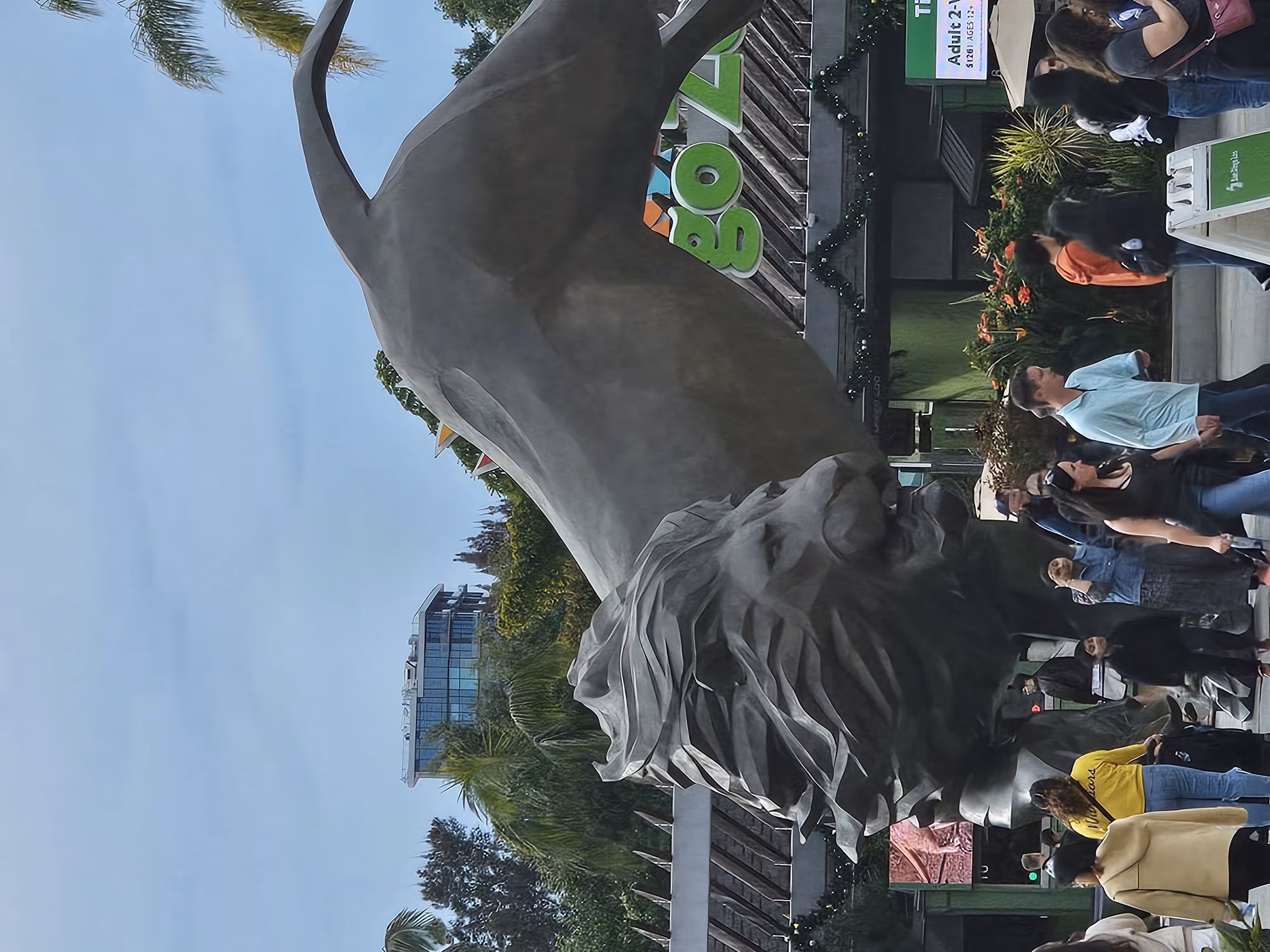 Lion Statue outside San Diego Zoo