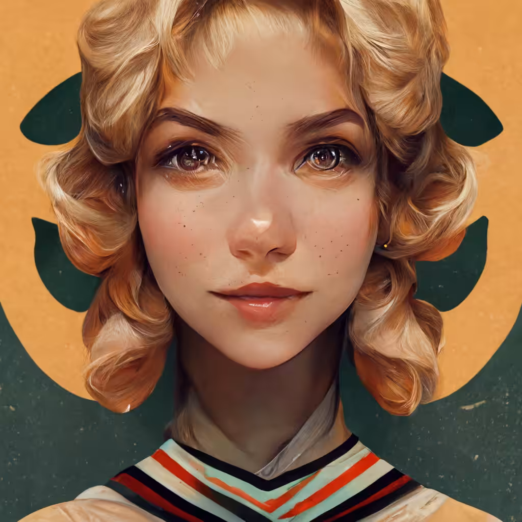Retro girl