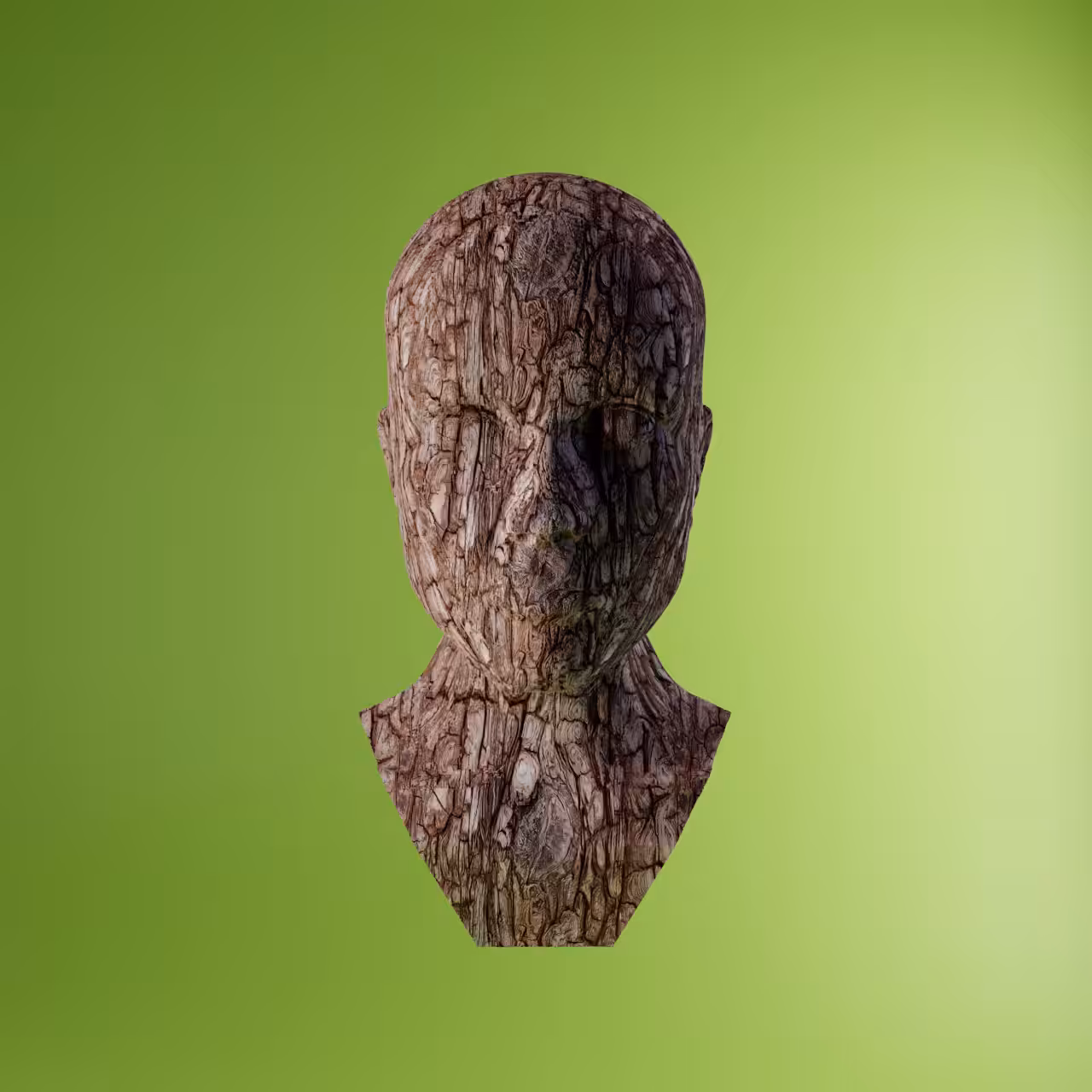 Oneness with nature: wood bark