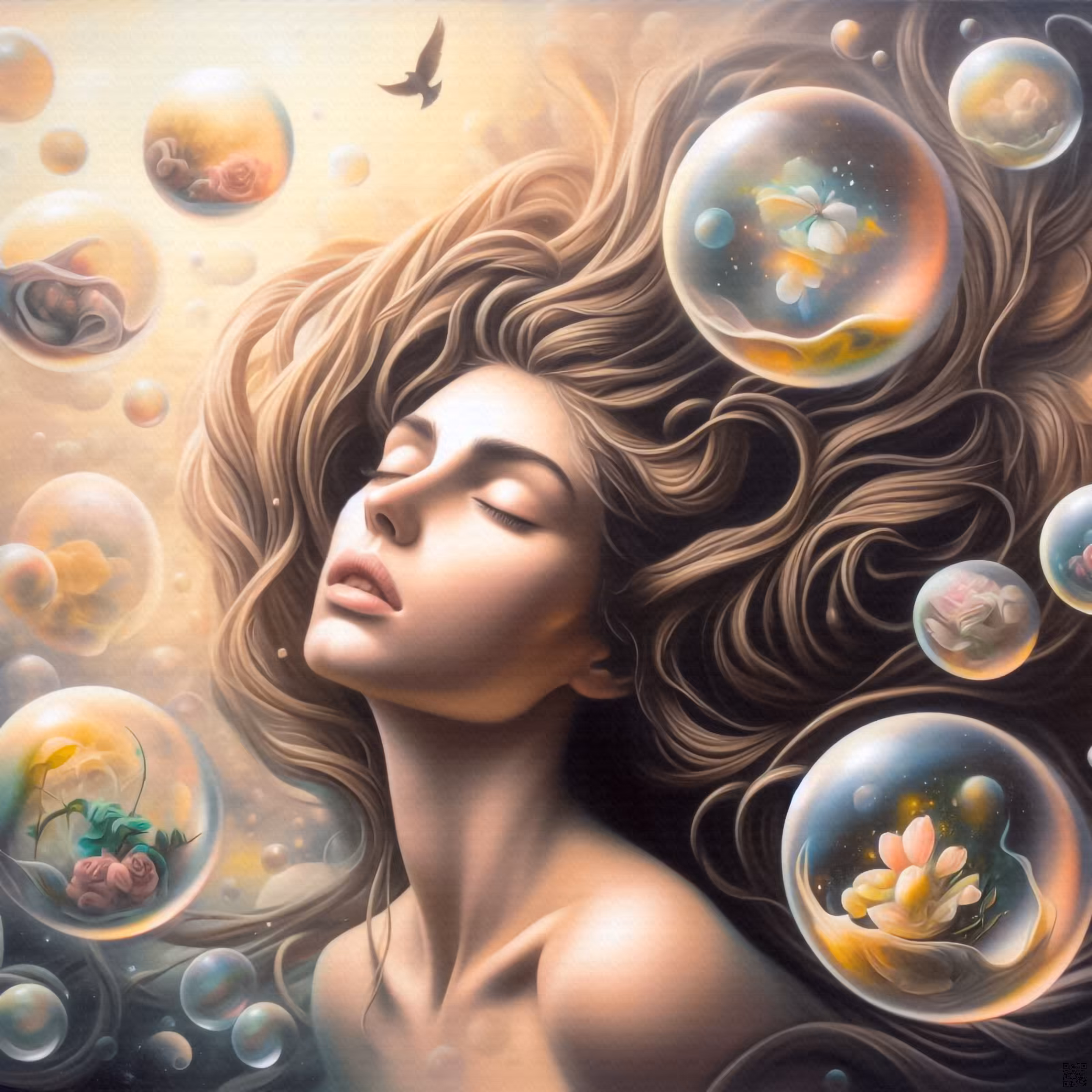 Imagination in bubbles