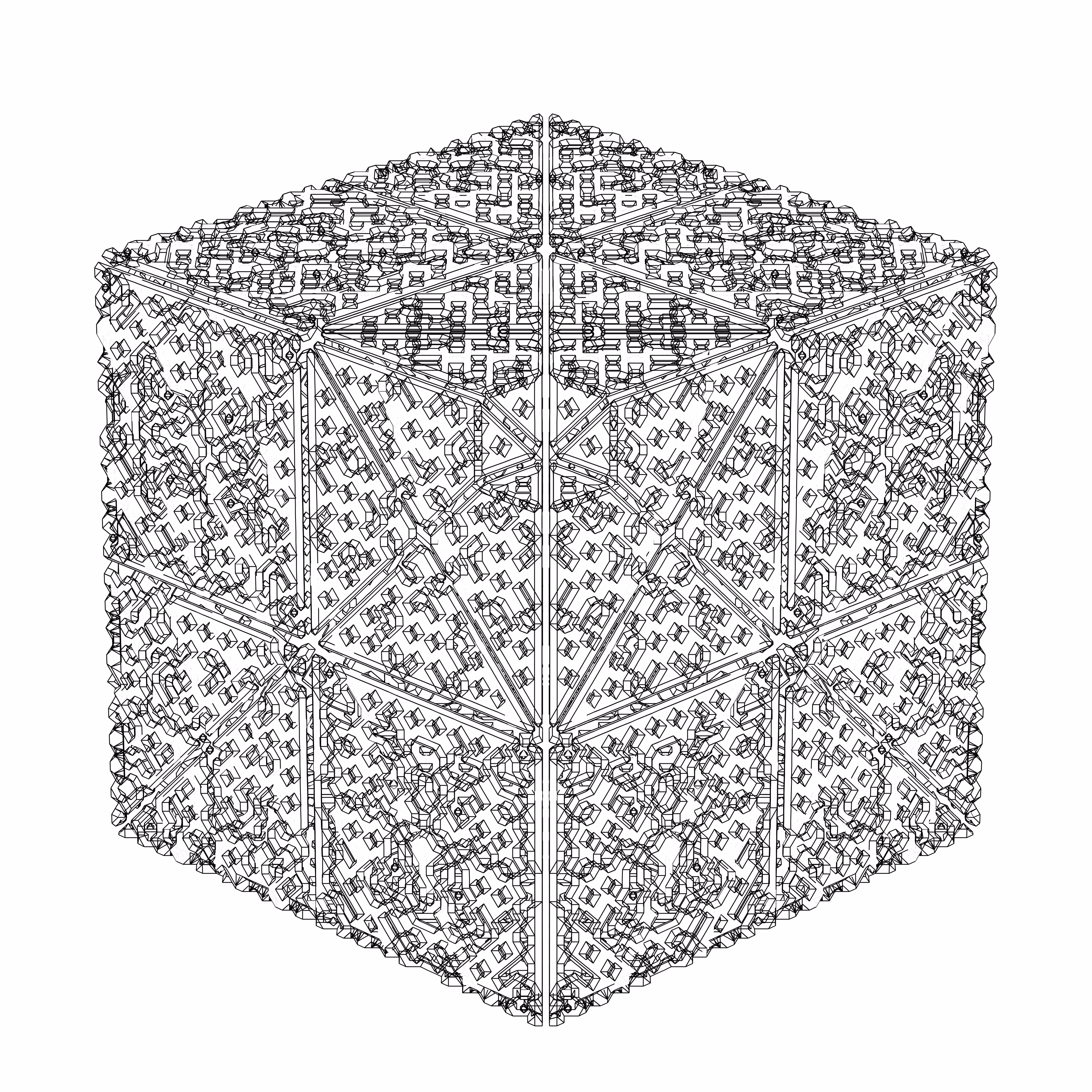 LL21 Alien Art Cube #370