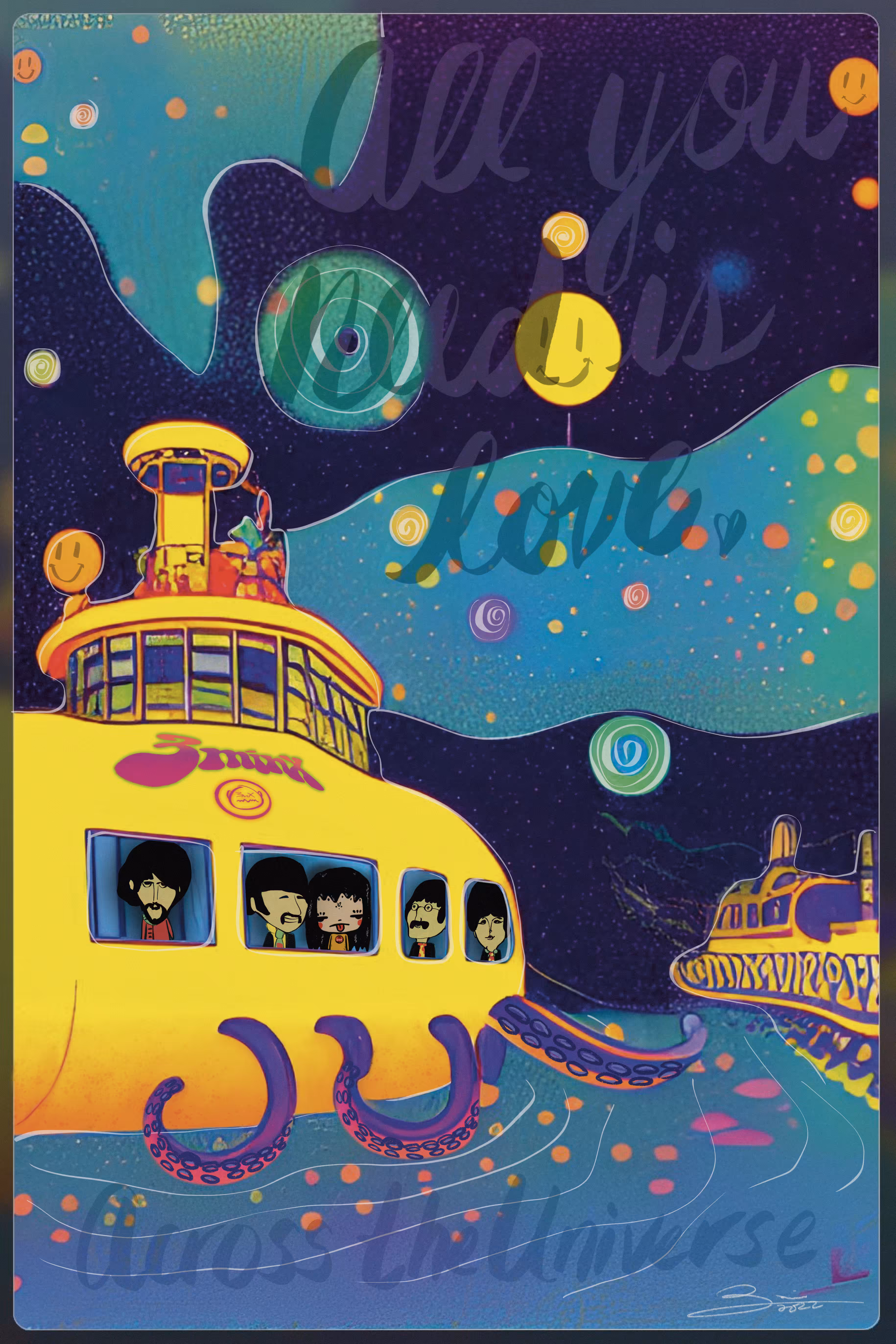 KIKU ACROSS THE UNIVERSE 2022 3minX X KIKU’S WORLD by SABET