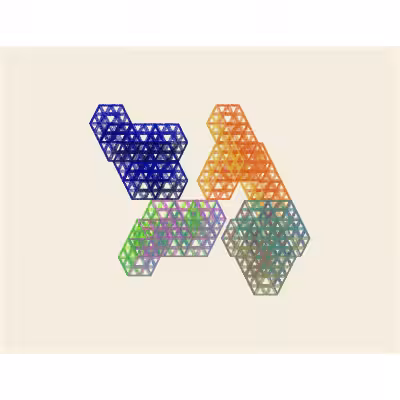 Brutalist Mesh Paintings #28