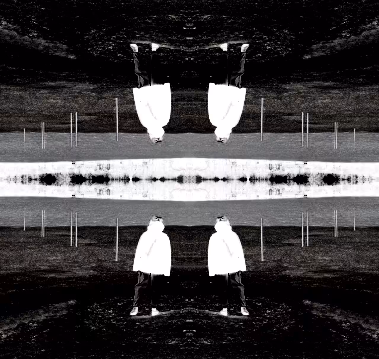 reflection on the lake 