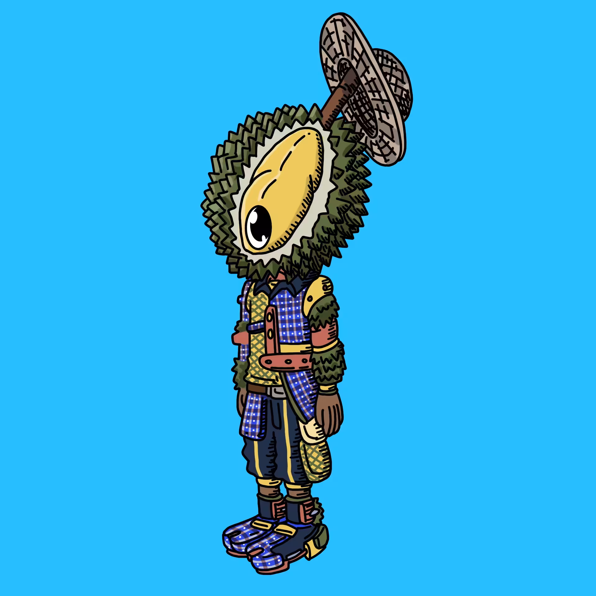 Durianfarmer one eyed guy #00159