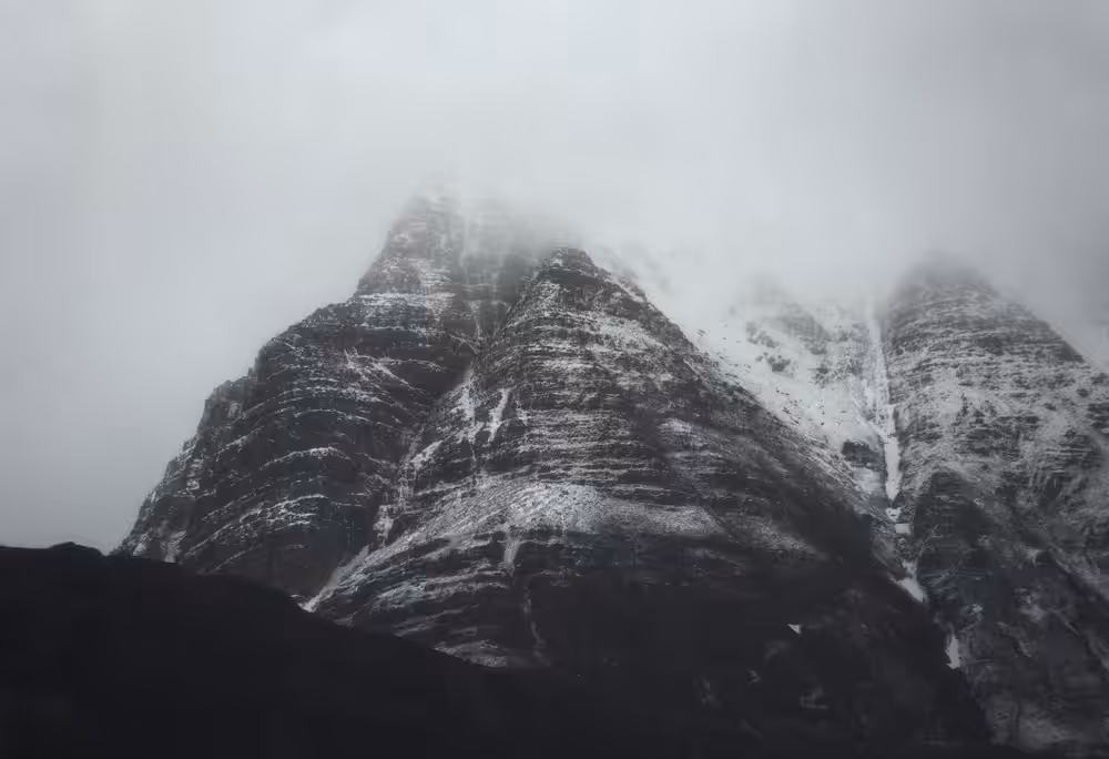 Slioch in winter, Scotland