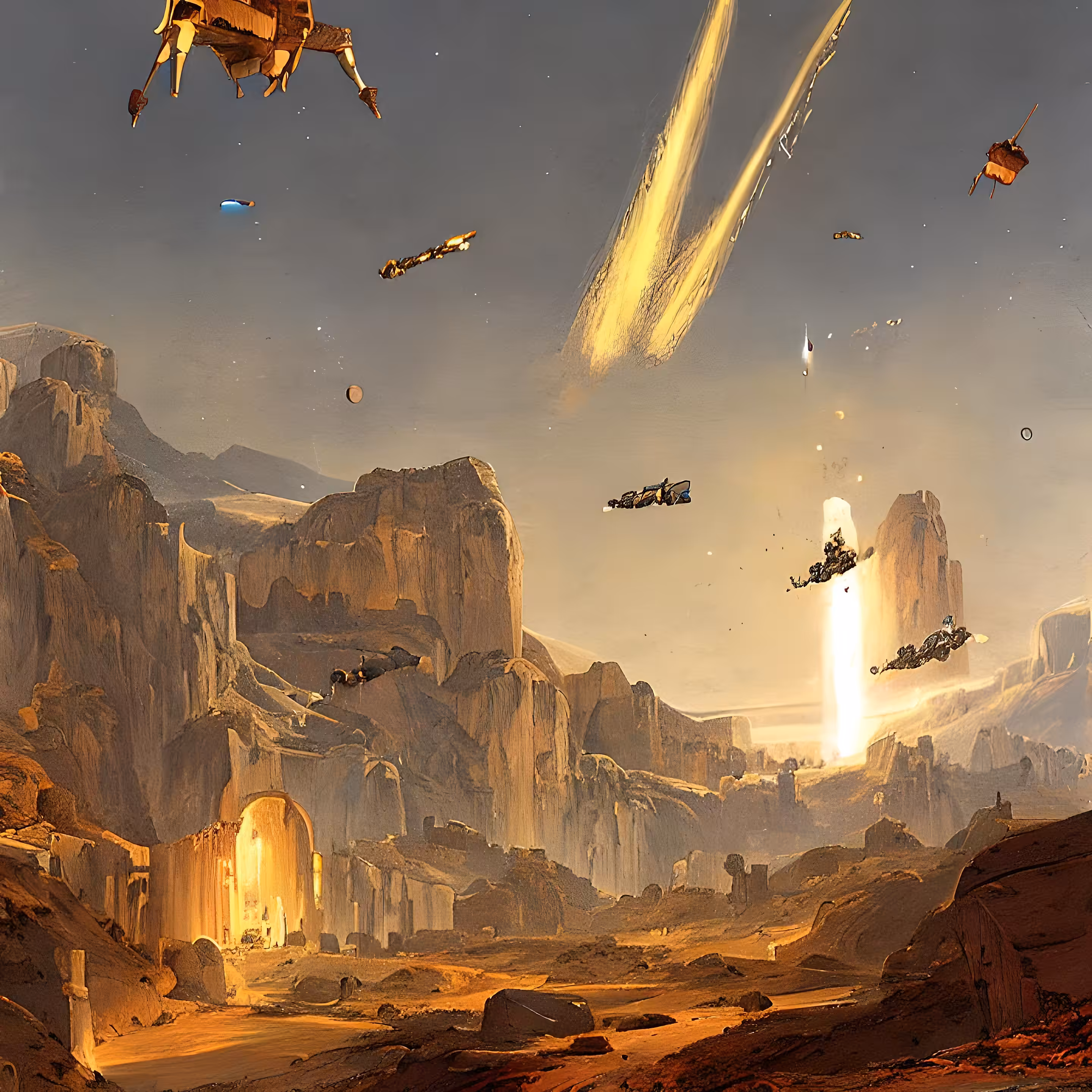 Simulation Number 89: Abstract Spaceport