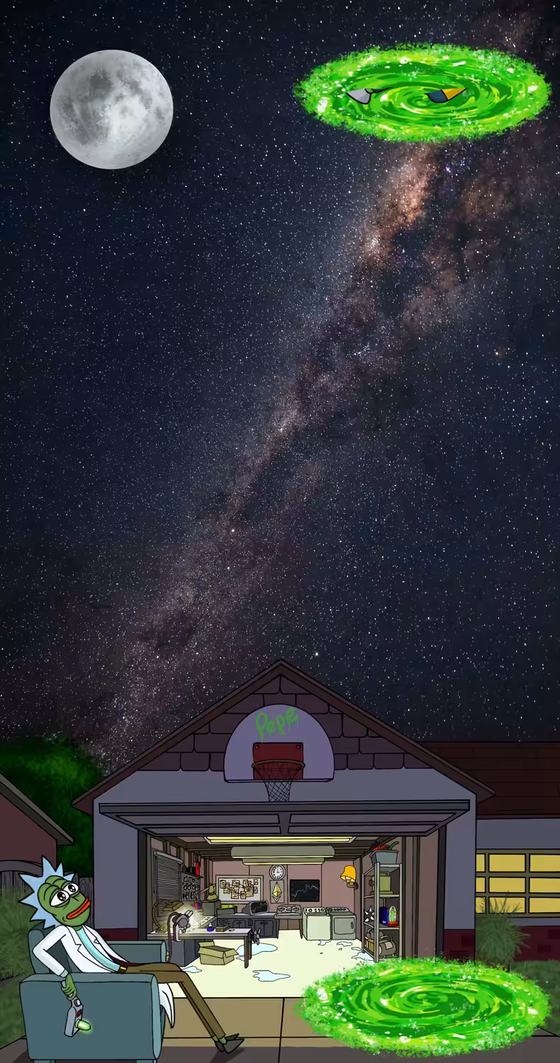 Rick and Morty Pepe Version