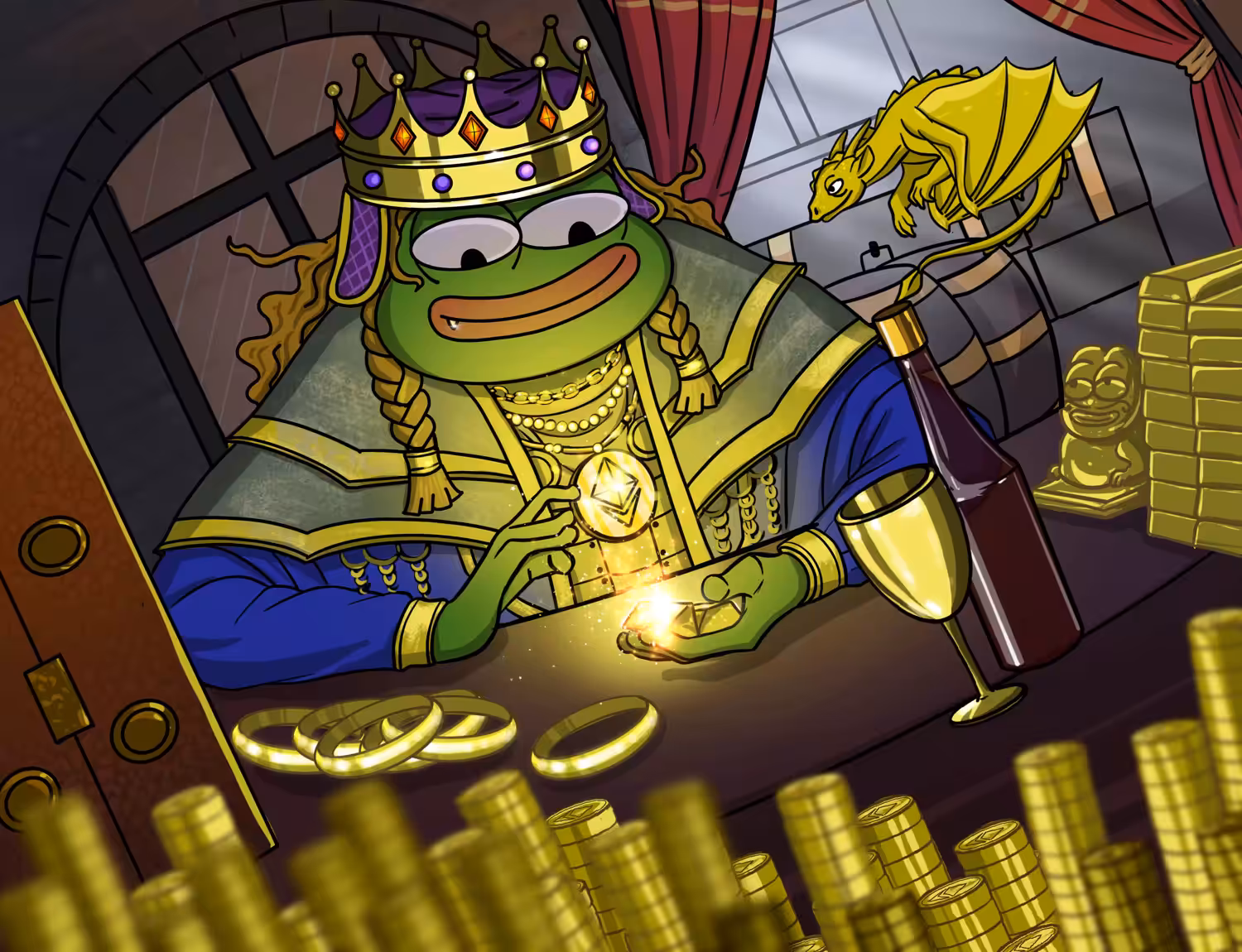 DRAGON KING PEPE