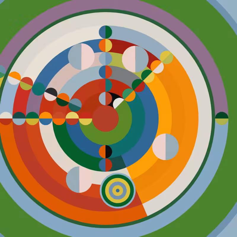 Delaunay's Relief-disques 1936-2022 #17